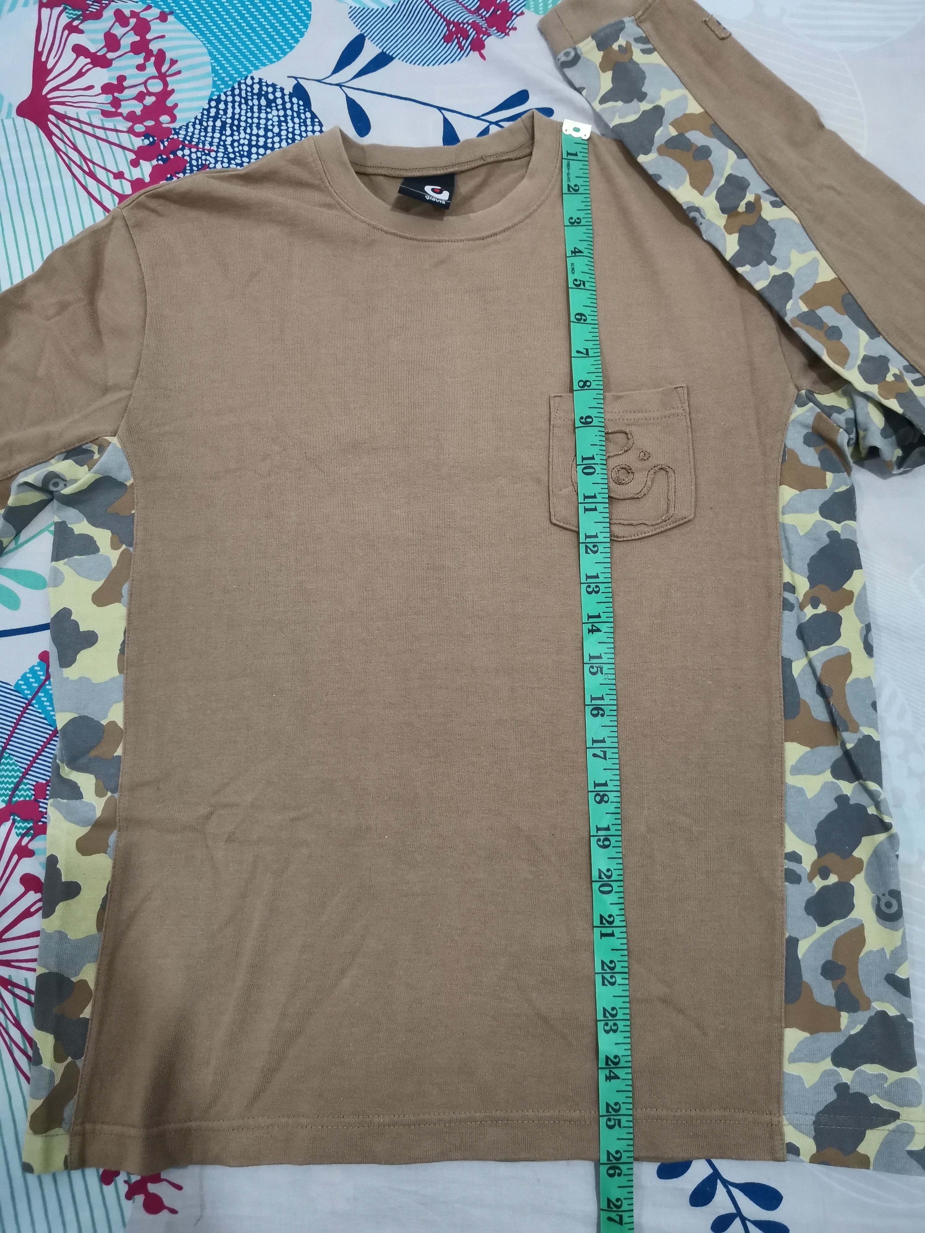 Gravis Vintage Gravis Camouflage Long Sleeve Single Pocket Skate Size US M / EU 48-50 / 2 - 6 Thumbnail