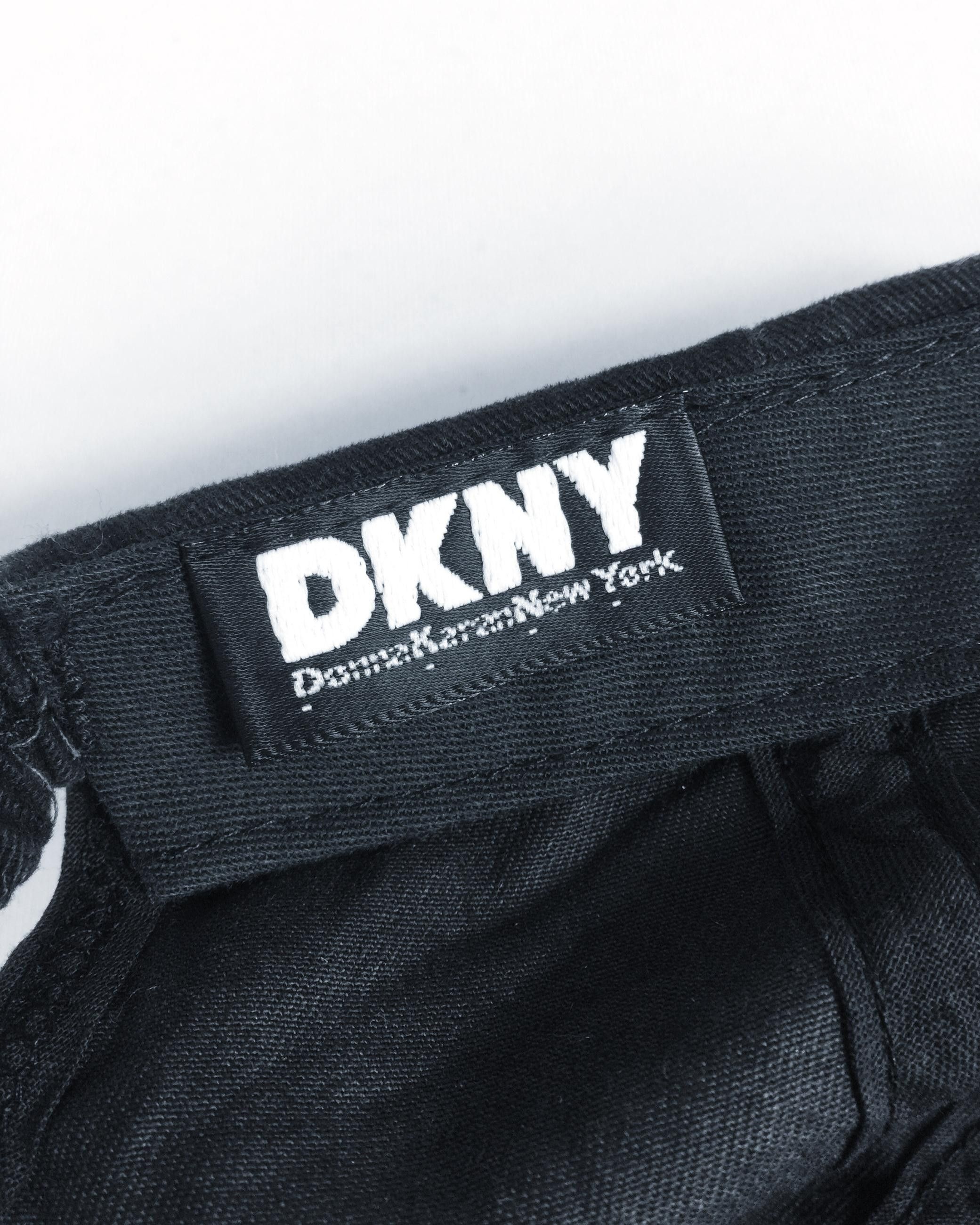 DKNY × Vintage Vintage 90s Distressed DKNY Cap Made in USA / Donna Karan Size ONE SIZE - 7 Thumbnail