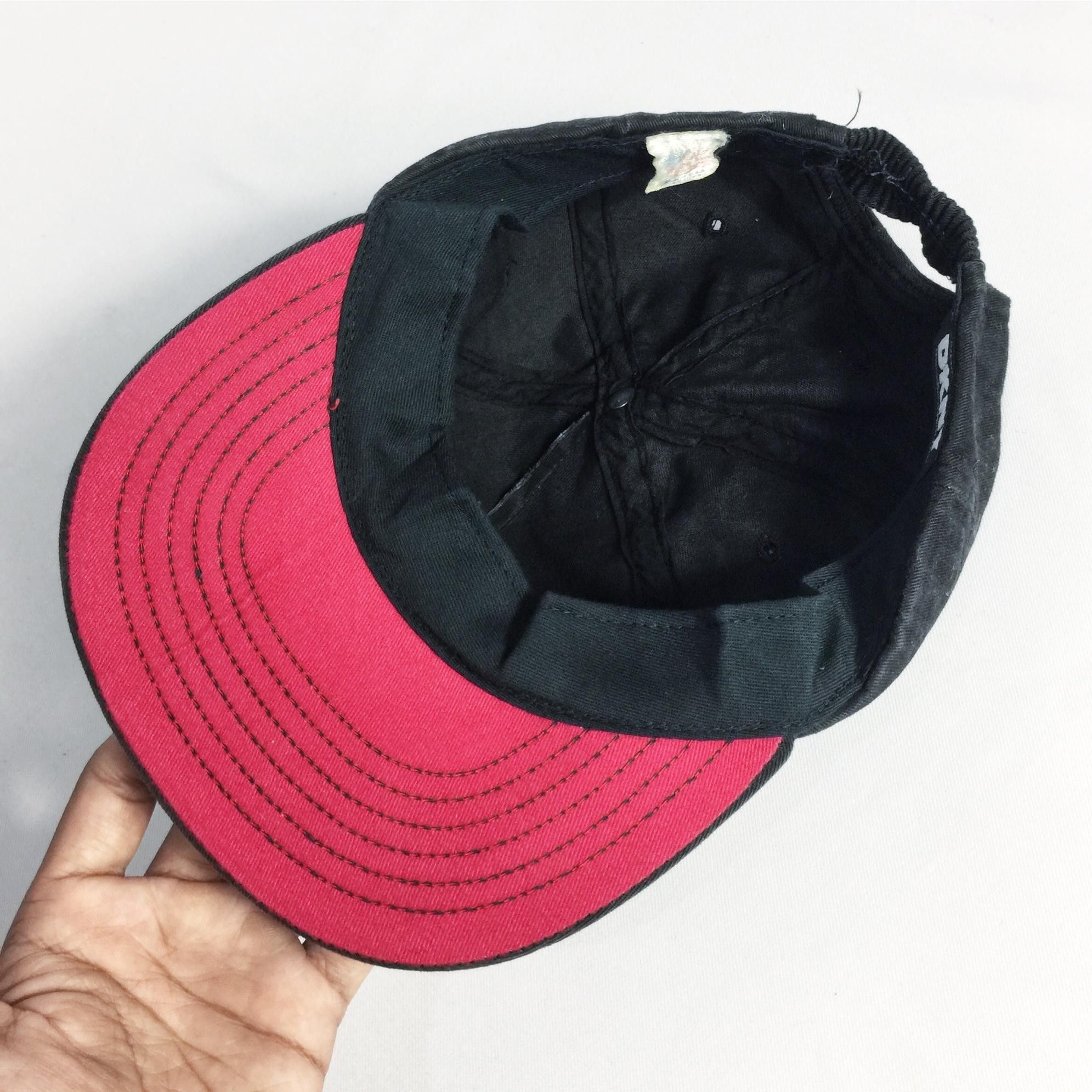 DKNY × Vintage Vintage 90s Distressed DKNY Cap Made in USA / Donna Karan Size ONE SIZE - 6 Thumbnail