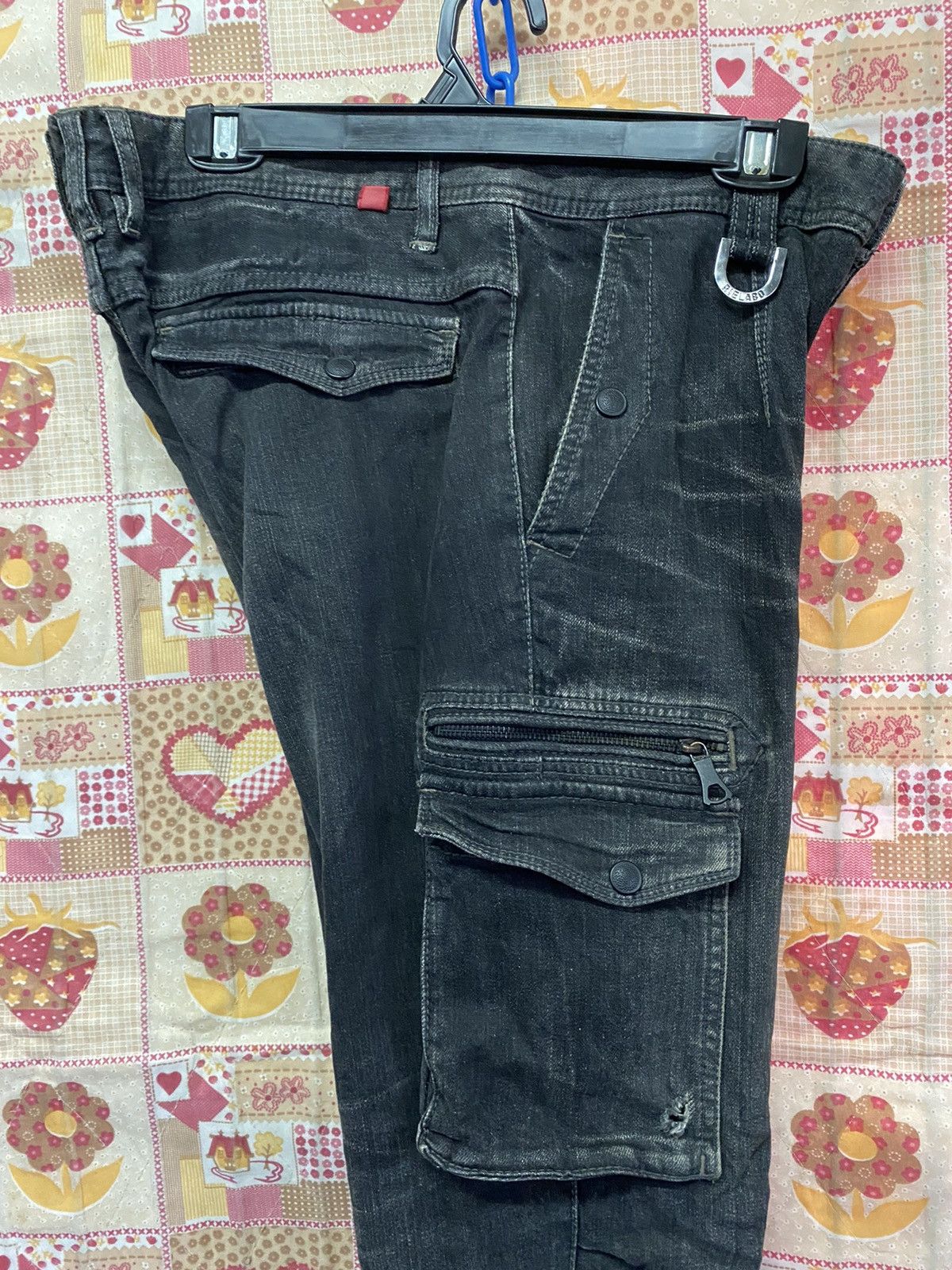 If Six Was Nine × Le Grande Bleu (L.G.B.) × Seditionaries Japanese Rielabo Punk Seditionaries Grunge Jeans Size US 33 - 7 Thumbnail