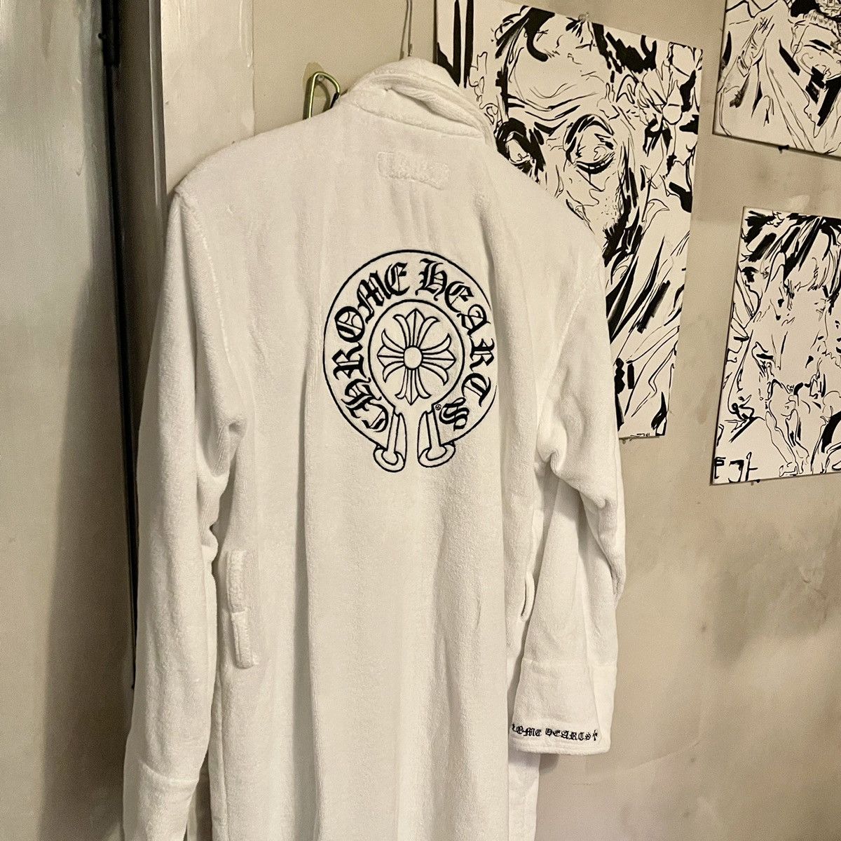 Chrome Hearts Chrome Hearts Bath Robe in White | Grailed
