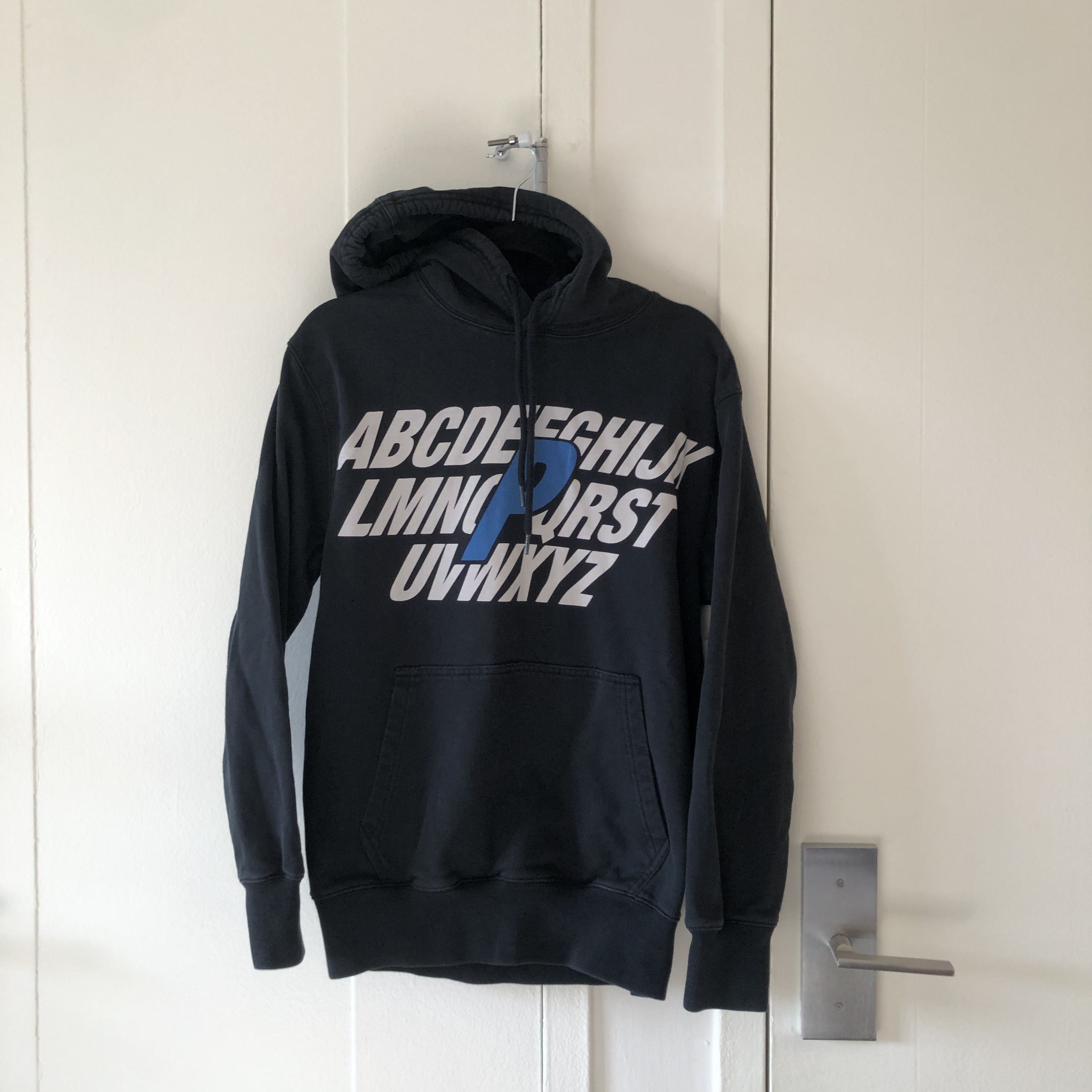 Image of Palace Alphabet Hoodie in Black, Men's (Size Small)