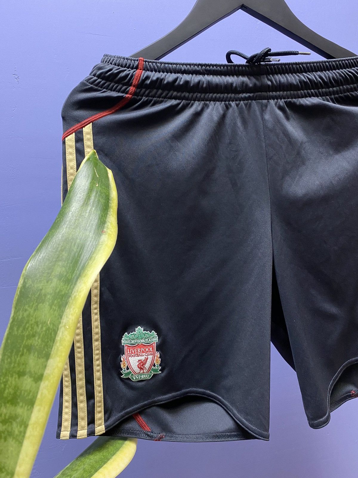 New Balance Adidas 2009 Liverpool Third Soccer Shorts Size US 30 / EU 46 - 5 Thumbnail