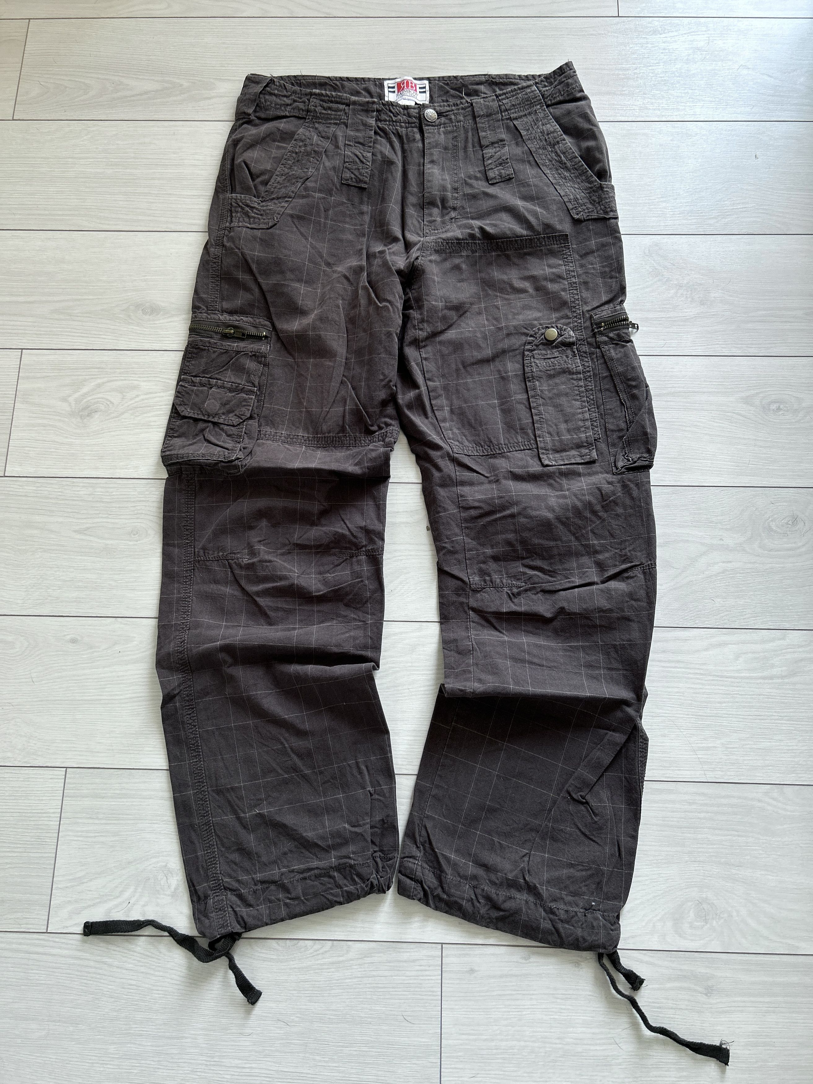 Japanese Brand × Vintage Vintage Bondage Cargo Jeans Japanese Style Y2K Size US 32 / EU 48 - 2 Thumbnail