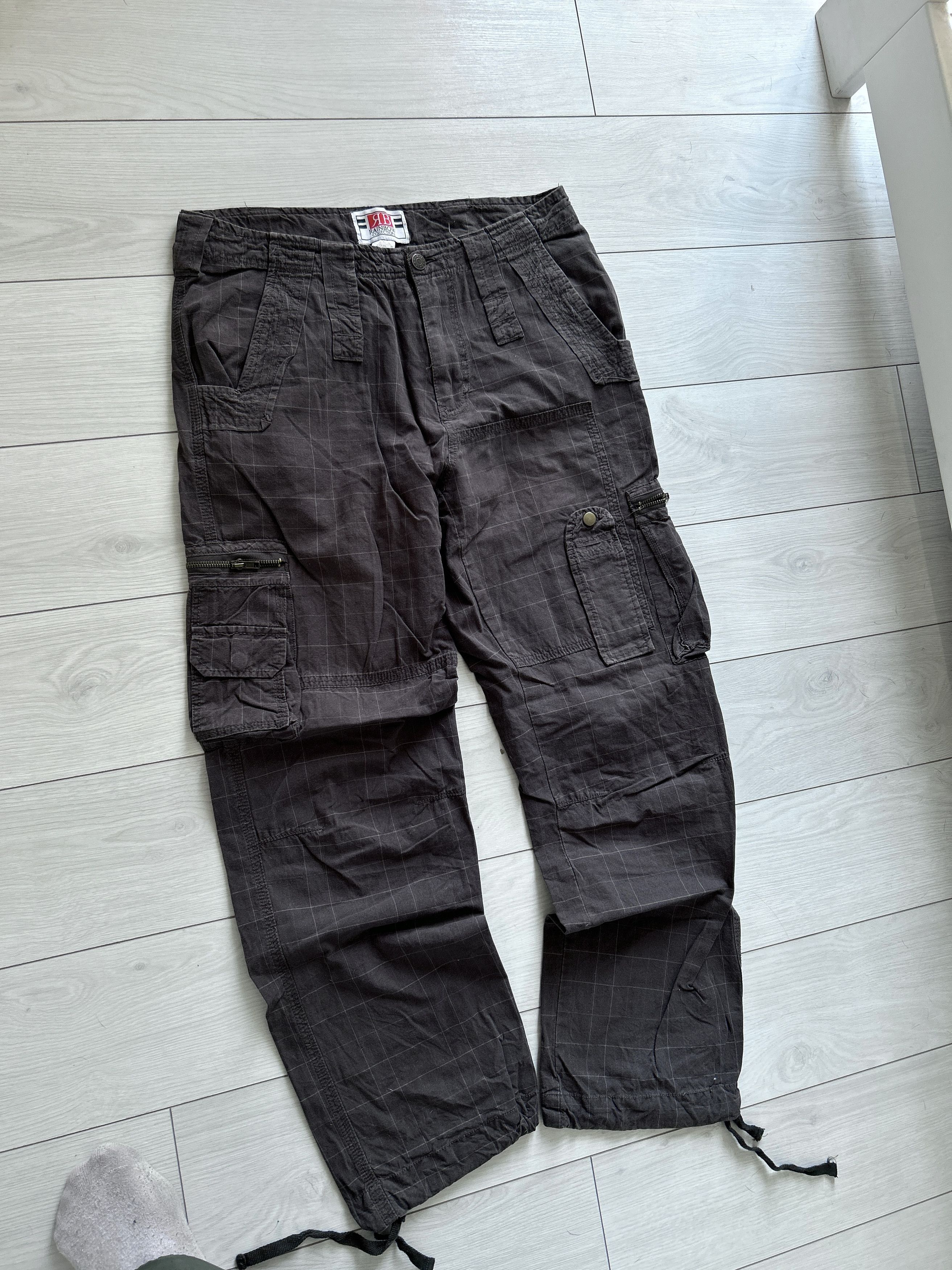 Japanese Brand × Vintage Vintage Bondage Cargo Jeans Japanese Style Y2K Size US 32 / EU 48 - 3 Thumbnail
