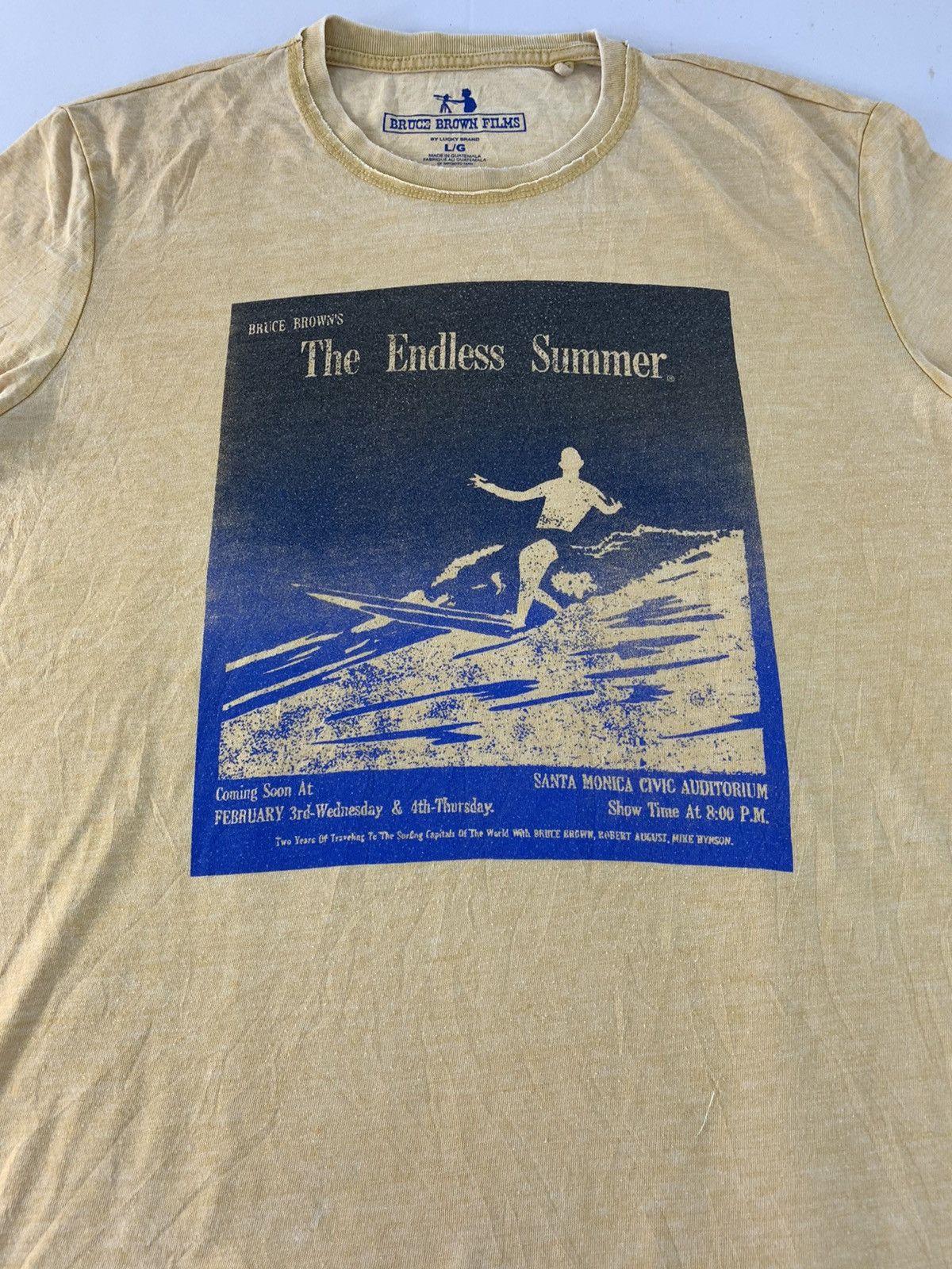 Vintage The Endless Summer Directed Bruce Brown Adventure Film Tee Size US XL / EU 56 / 4 - 3 Thumbnail