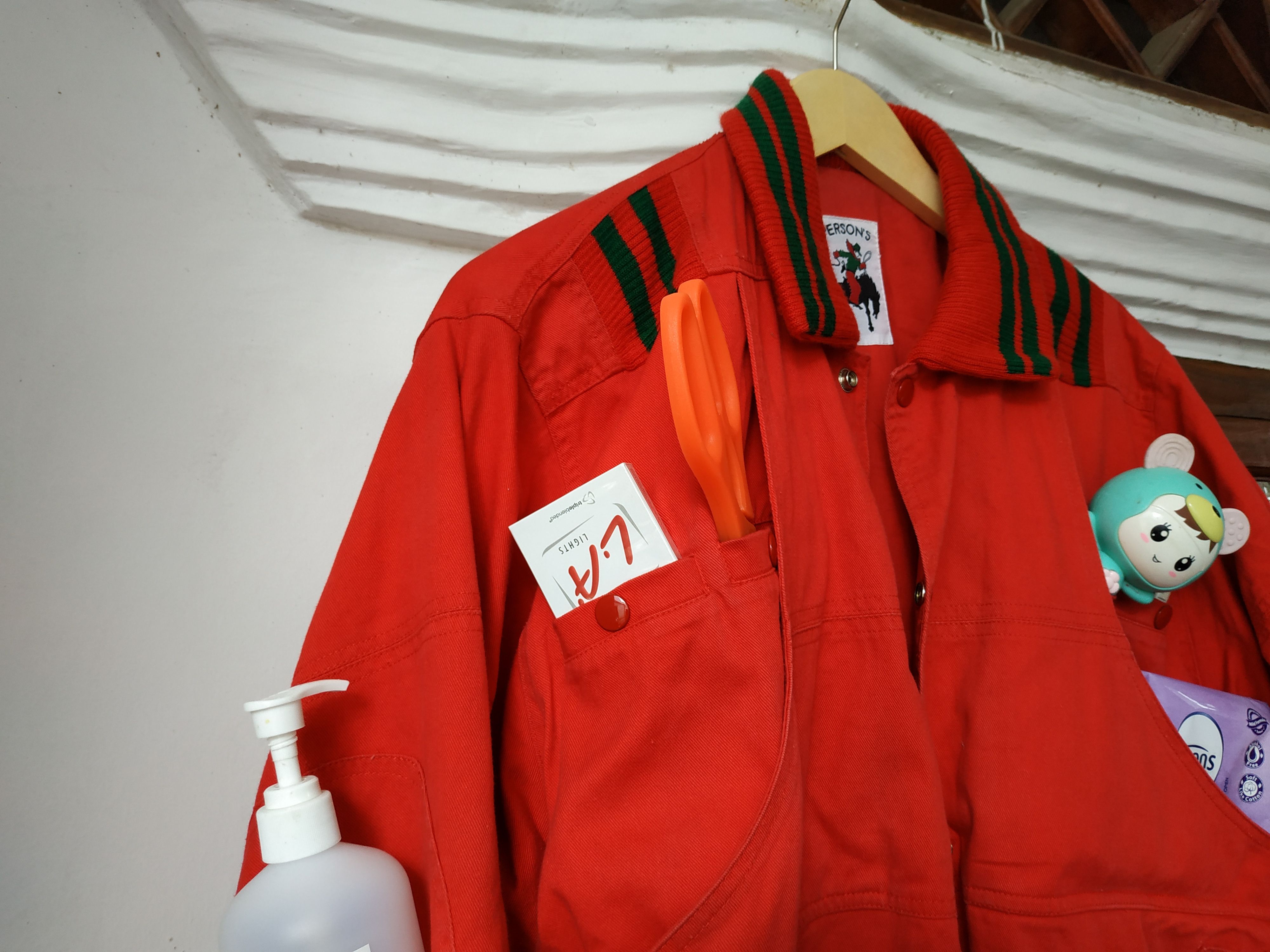Japanese Brand Rare design Vintage Person spell out Bomber Jacket Size US M / EU 48-50 / 2 - 8 Thumbnail