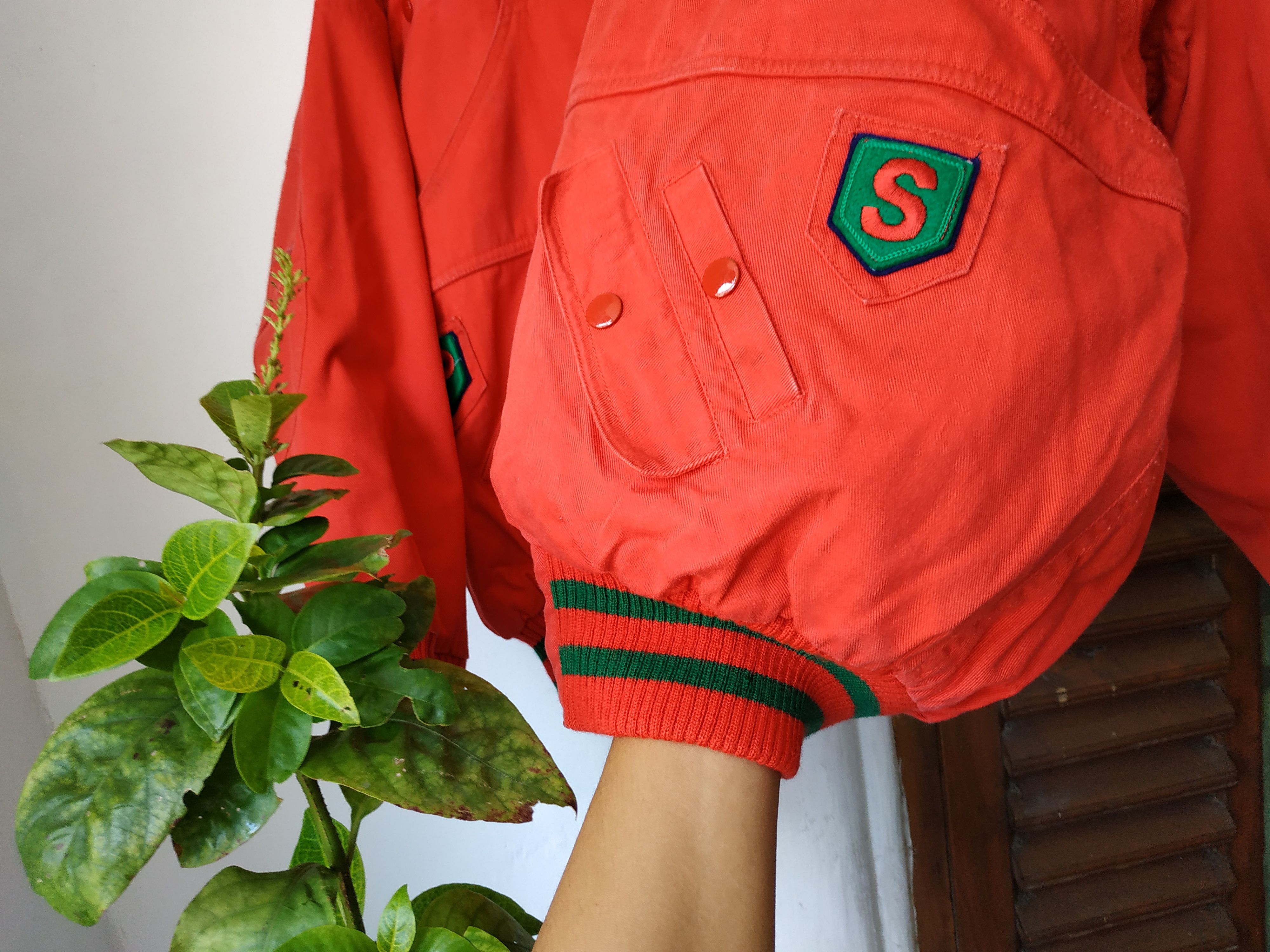 Japanese Brand Rare design Vintage Person spell out Bomber Jacket Size US M / EU 48-50 / 2 - 13 Thumbnail