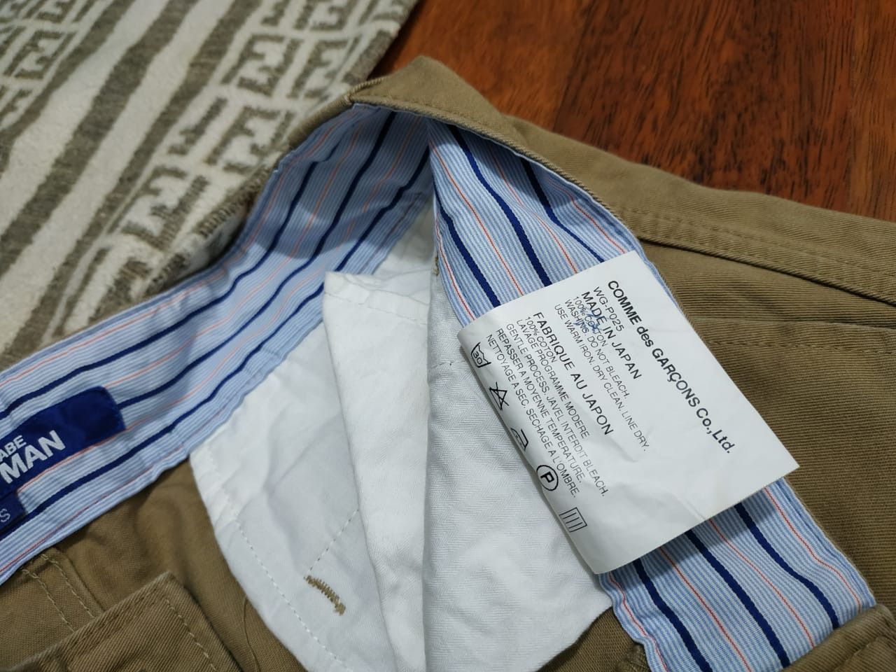 Comme des Garcons Homme Plus AD 2010 Junya Watanabe Chino Pants Size US 30 / EU 46 - 15 Thumbnail