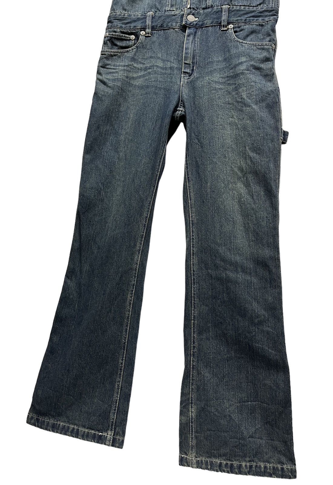 Vanson Leathers 🔥VANSON Bikers Carpenter Flare Slim Fit Denim Coverall Size US 31 - 11 Thumbnail