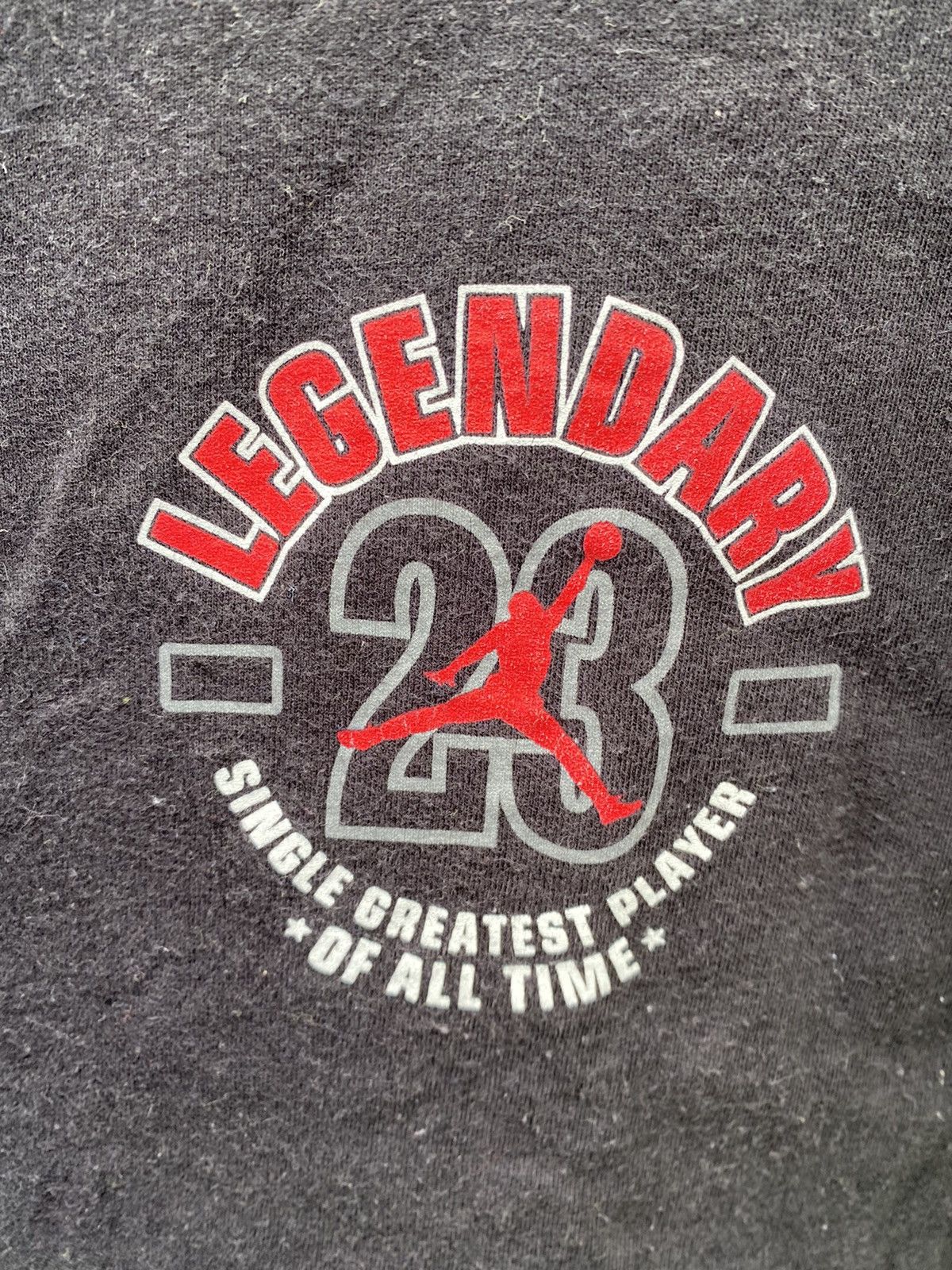 Nike Vintage Nike Air Jordan 23 Legendary Tee Made in USA Size US L / EU 52-54 / 3 - 6 Thumbnail