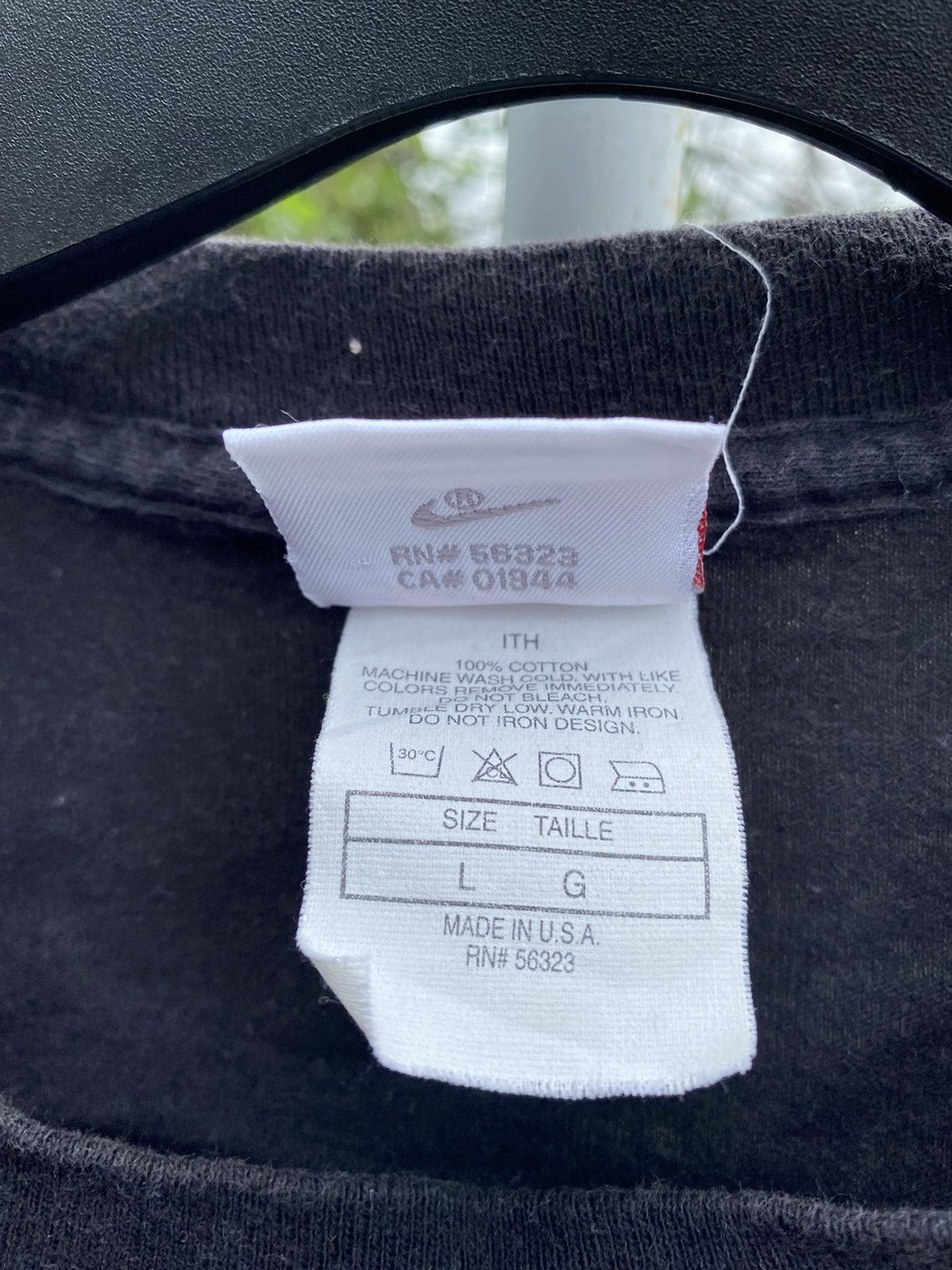 Nike Vintage Nike Air Jordan 23 Legendary Tee Made in USA Size US L / EU 52-54 / 3 - 4 Thumbnail