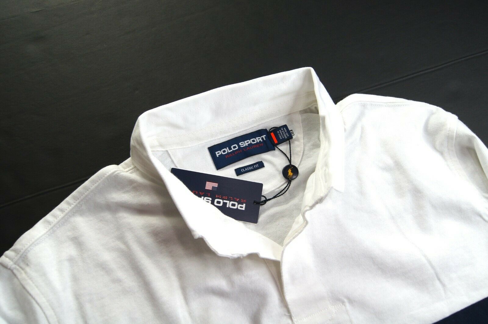 Polo Ralph Lauren Polo Ralph Lauren Classic-Fit Racing Rugby Shirt XXL Size US XXL / EU 58 / 5 - 7 Thumbnail