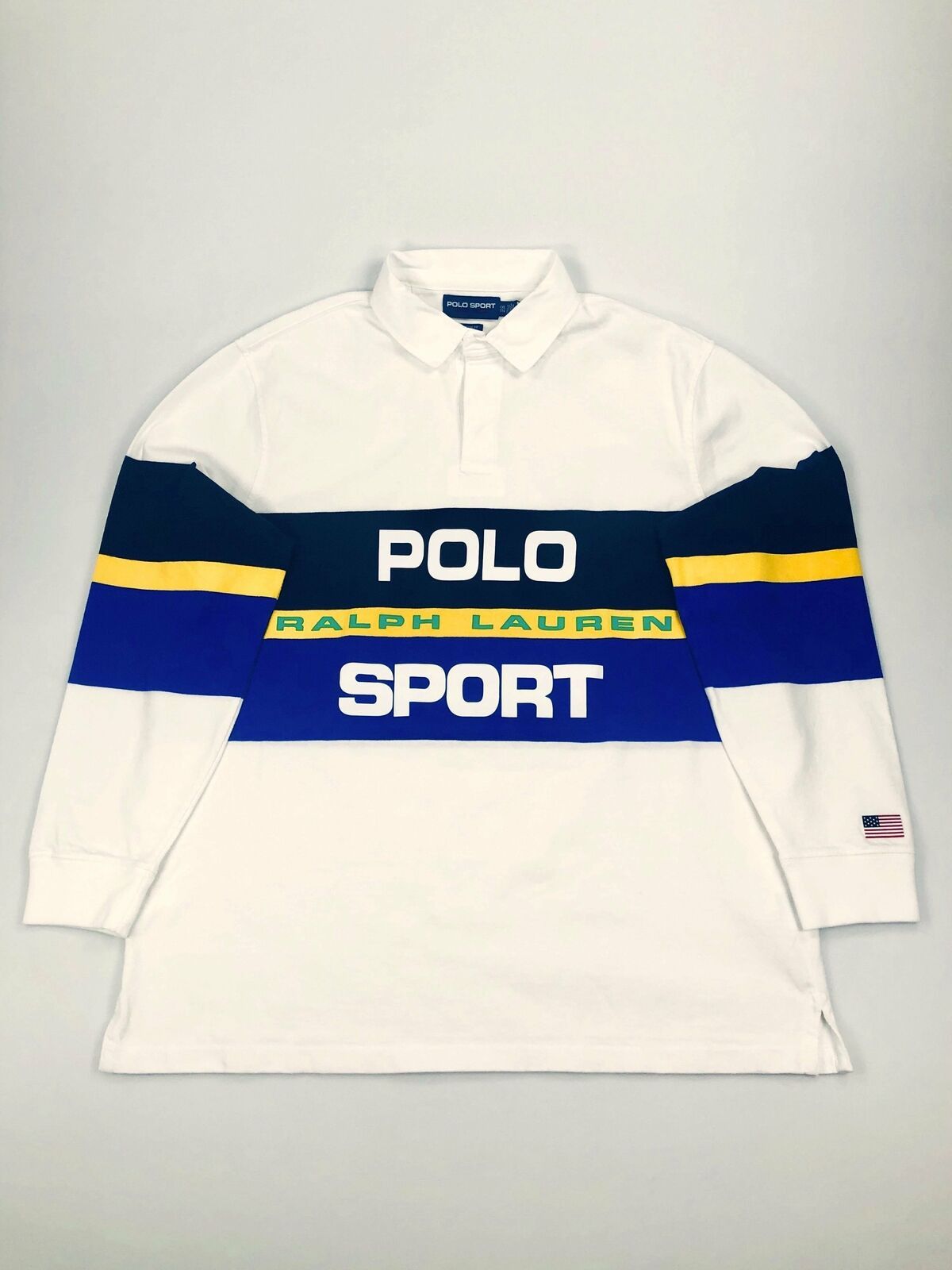Polo Ralph Lauren Polo Ralph Lauren Classic-Fit Racing Rugby Shirt XXL Size US XXL / EU 58 / 5 - 6 Thumbnail