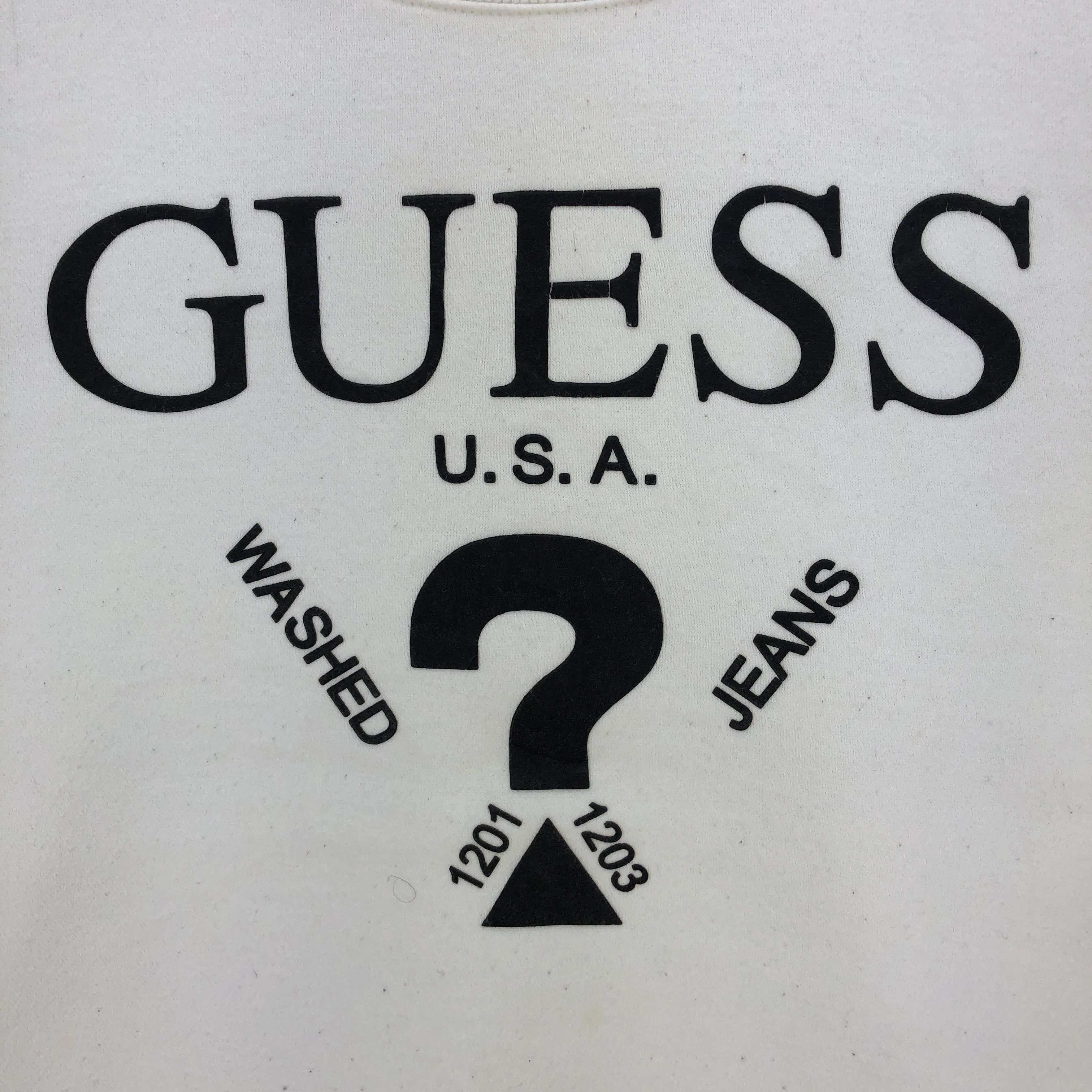 Guess Vintage 90s Guess Sweatshirt Guess Sweatshirt Jumper Size S / US 4 / IT 40 - 3 Thumbnail