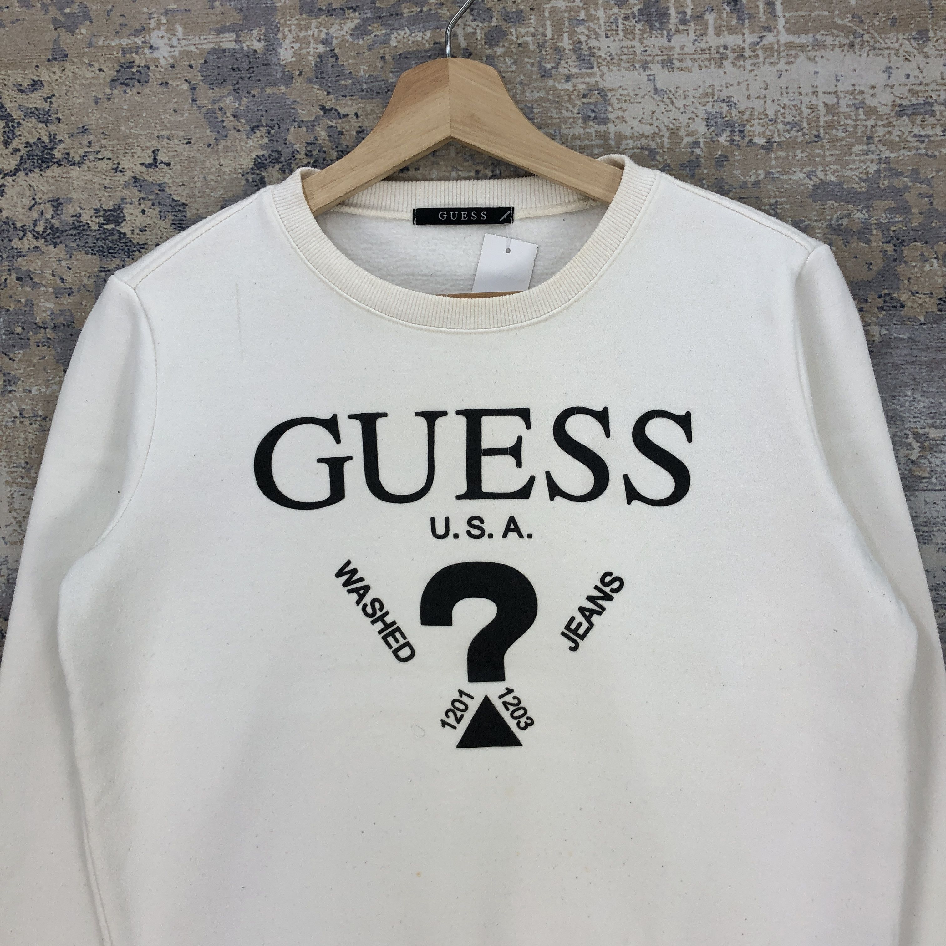 Guess Vintage 90s Guess Sweatshirt Guess Sweatshirt Jumper Size S / US 4 / IT 40 - 2 Thumbnail