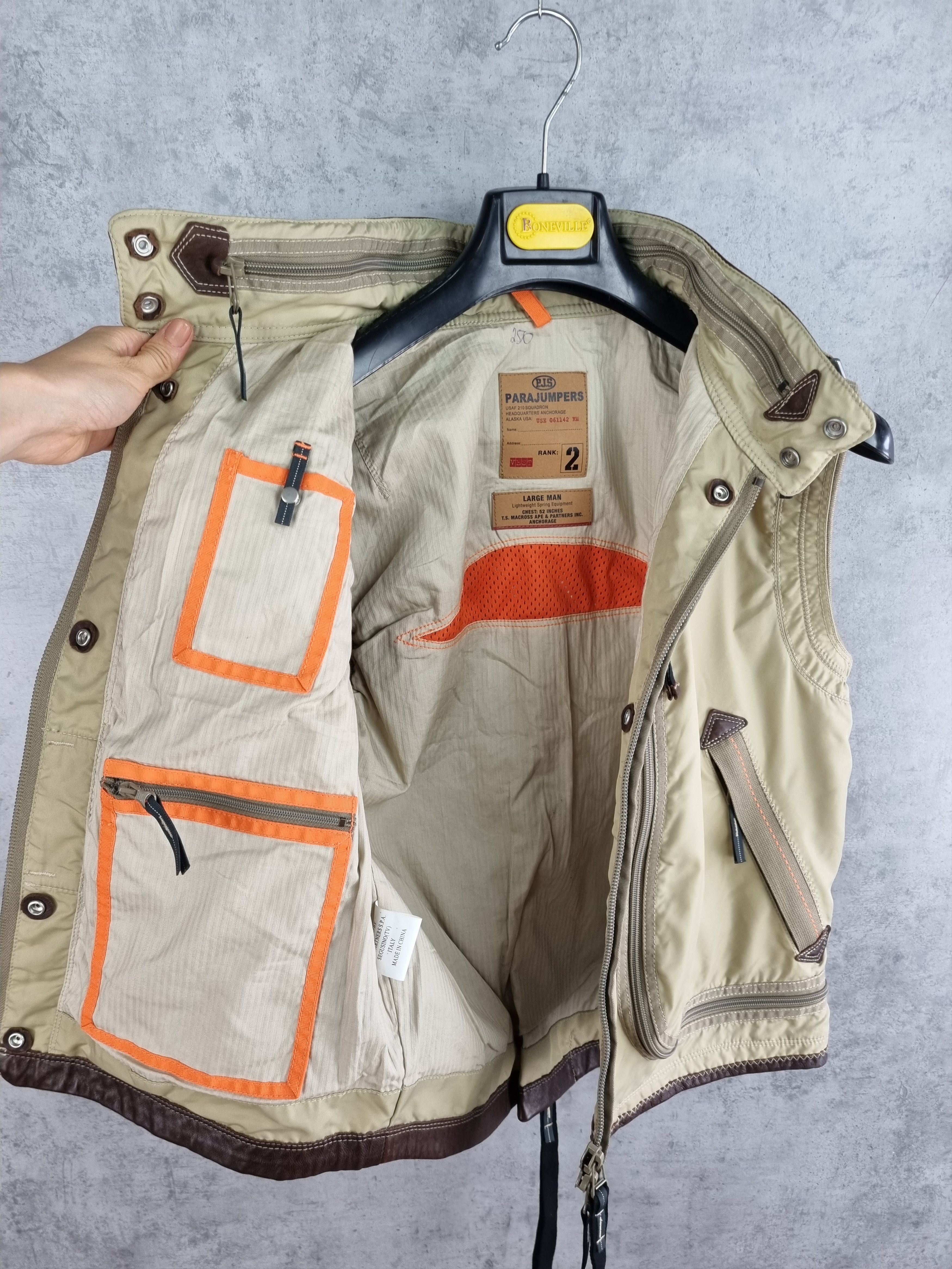 Parajumpers Rare Parajumpers Multi pockets Utility Vest Size US L / EU 52-54 / 3 - 8 Thumbnail