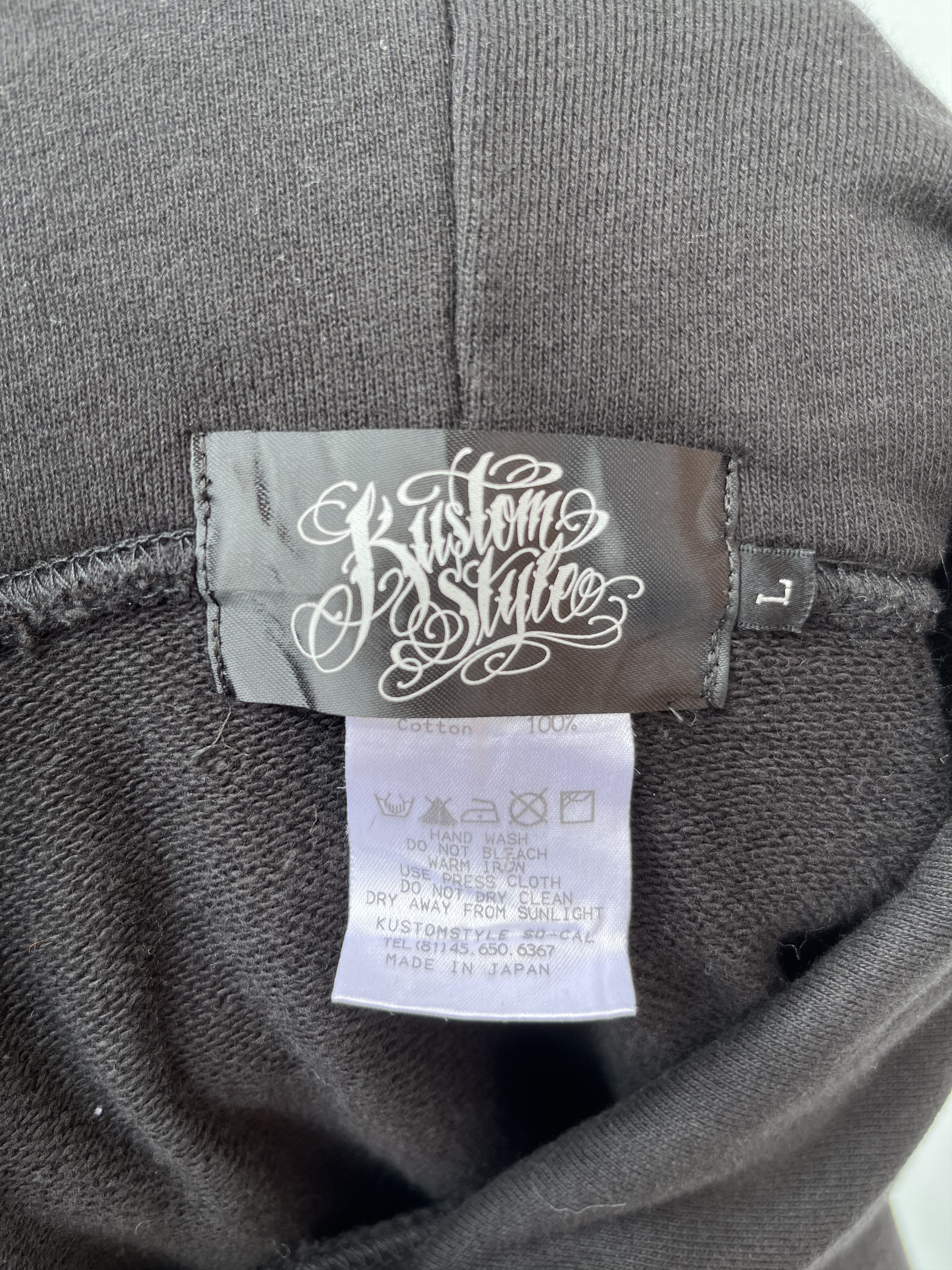 Japanese Brand × Vintage Vintage Kustom Style x Moon Eyes Hoodie Size US L / EU 52-54 / 3 - 5 Thumbnail