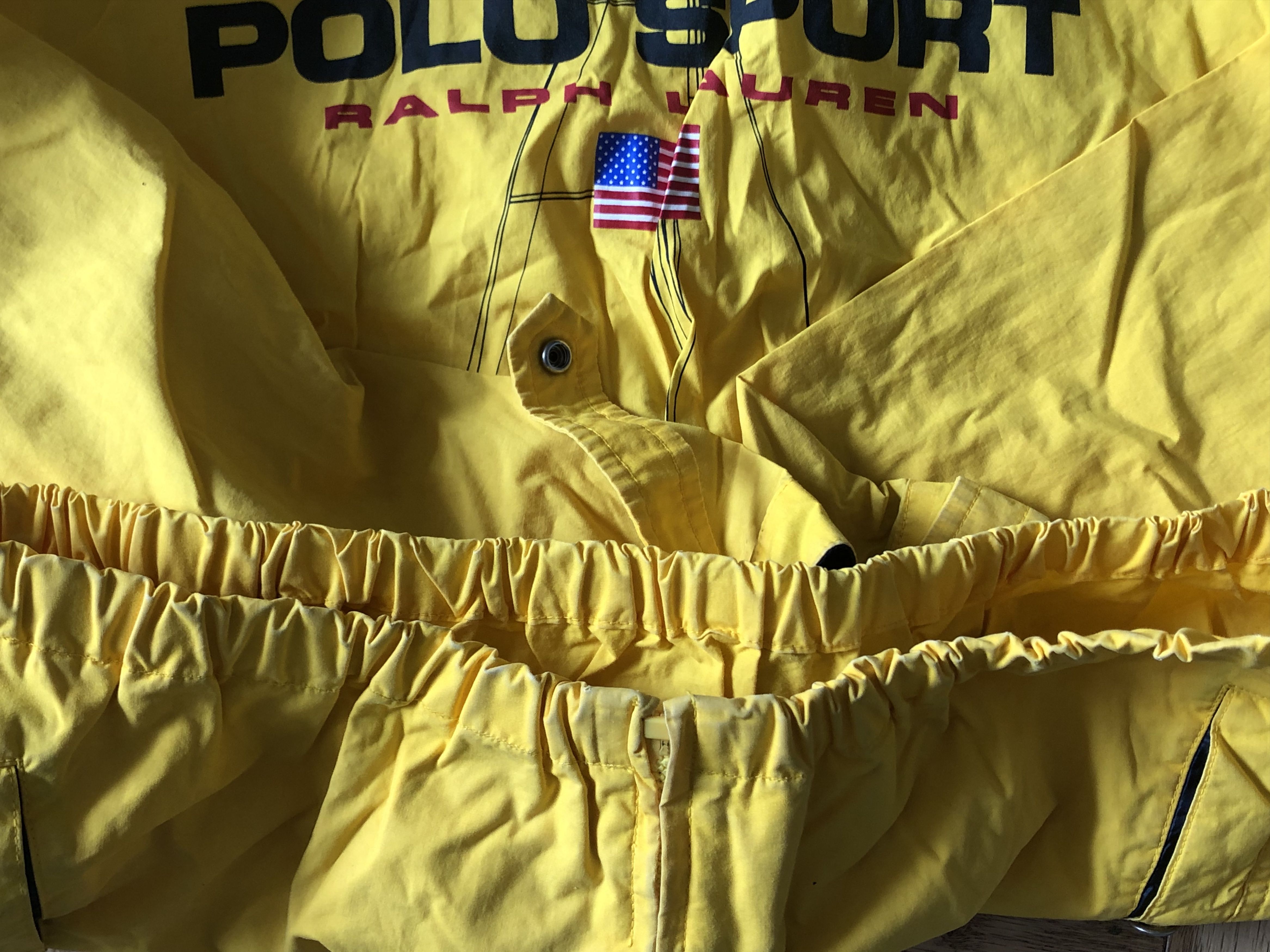 Polo Ralph Lauren Vintage Polo Ralph Lauren Sport Sailing Hooded Jacket Med Size US M / EU 48-50 / 2 - 3 Thumbnail
