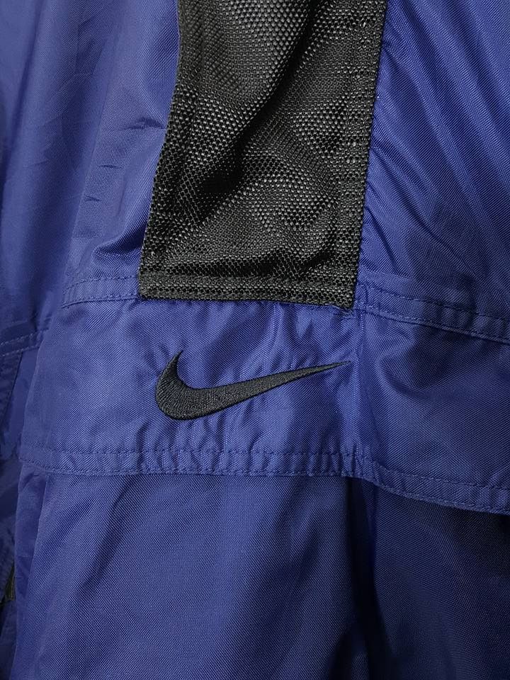 Nike × Vintage NIKE Quilted Puffer Velvet Collar Quarter Zipper Jacket Size US L / EU 52-54 / 3 - 9 Thumbnail
