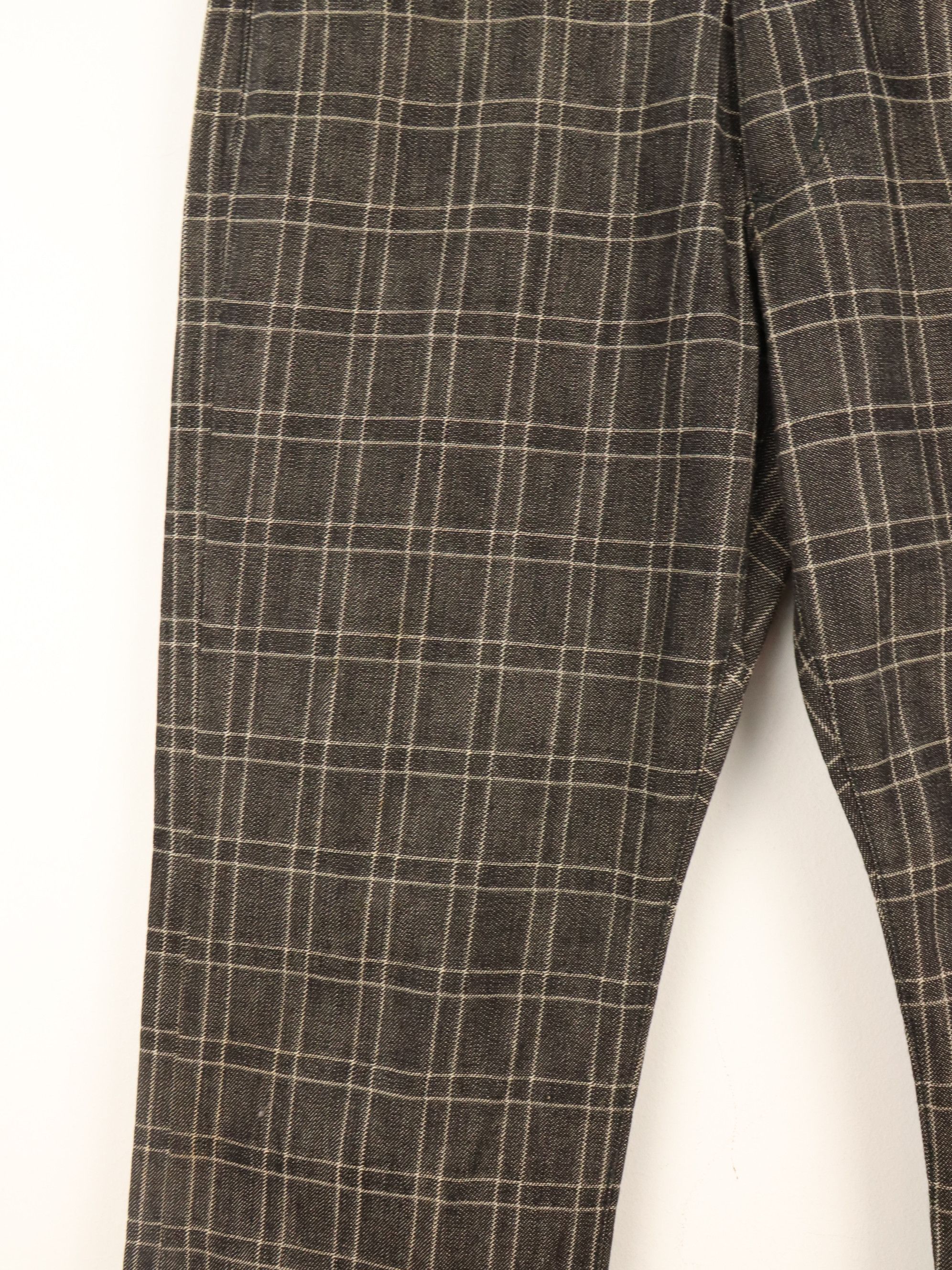 Melrose Japanese Brand MELROSE Black and White Plaid Ankle Pants Size US 29 - 7 Thumbnail
