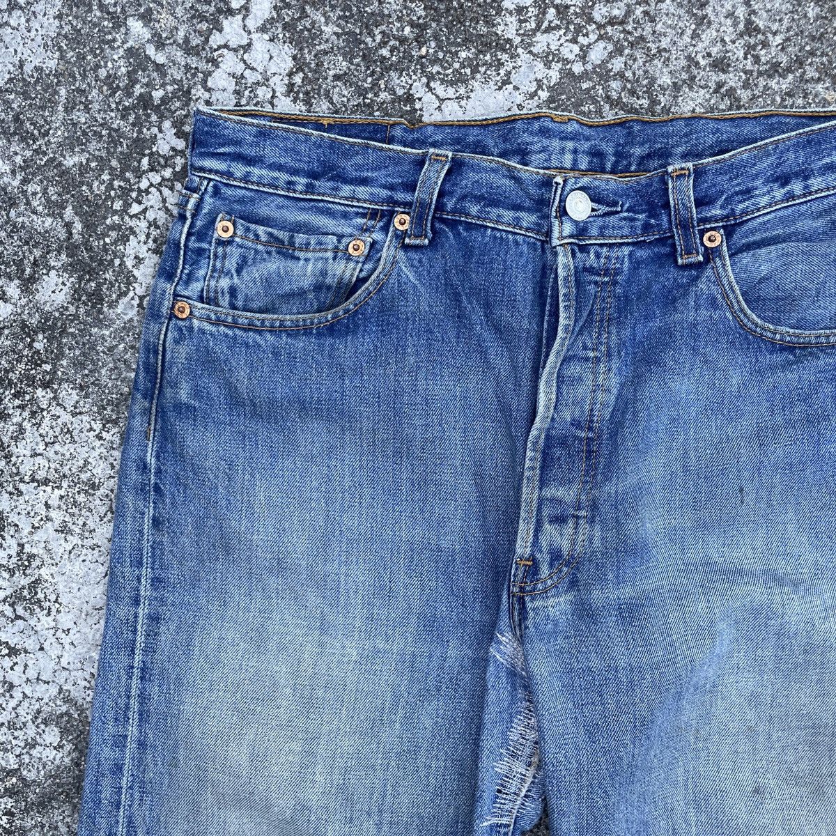 Levi's Vintage Levis 501 Denim Jeans Size US 33 - 3 Thumbnail