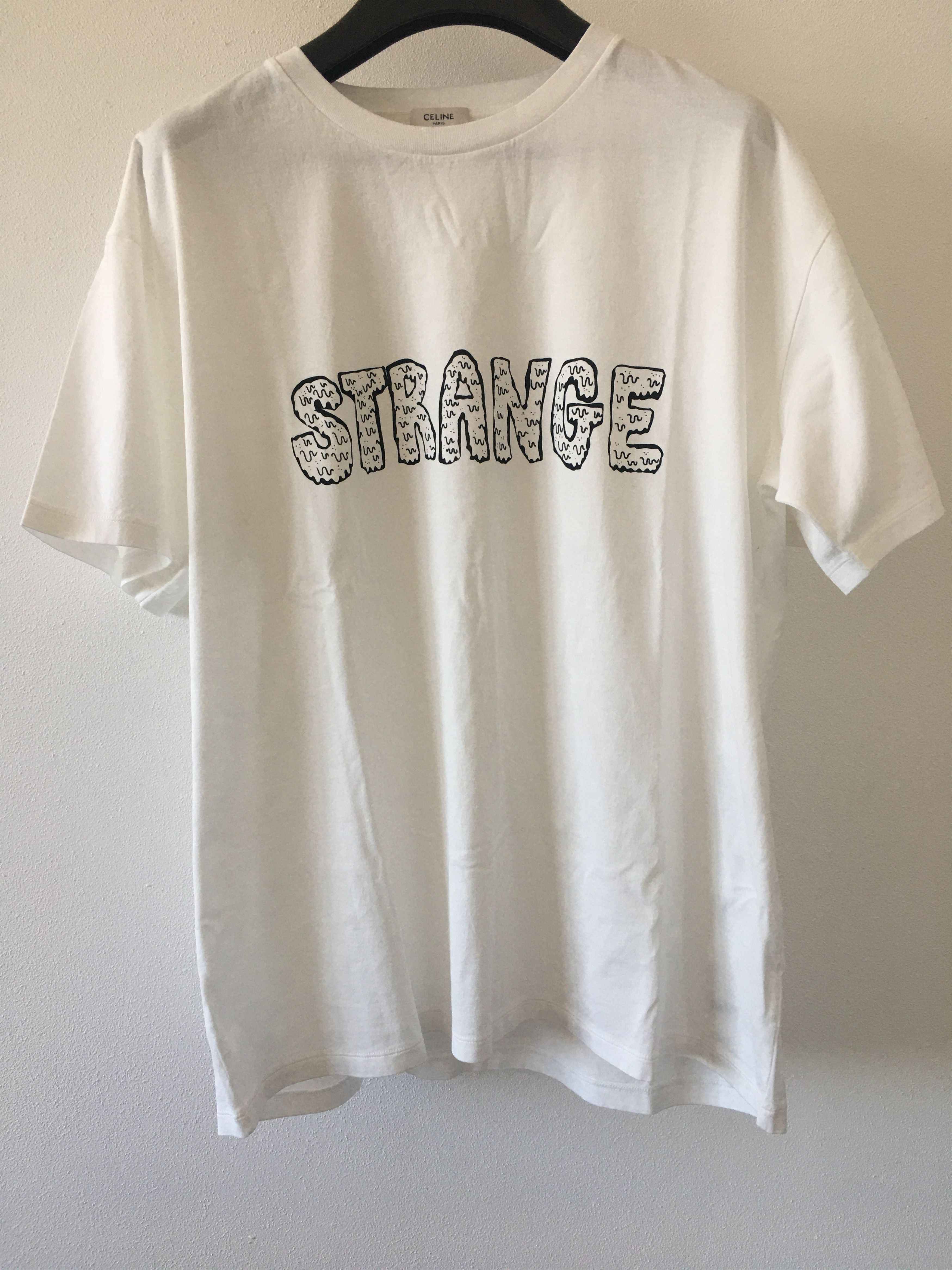 Celine FINAL DROP / SS'21 T-shirts STRANGE Print | Grailed