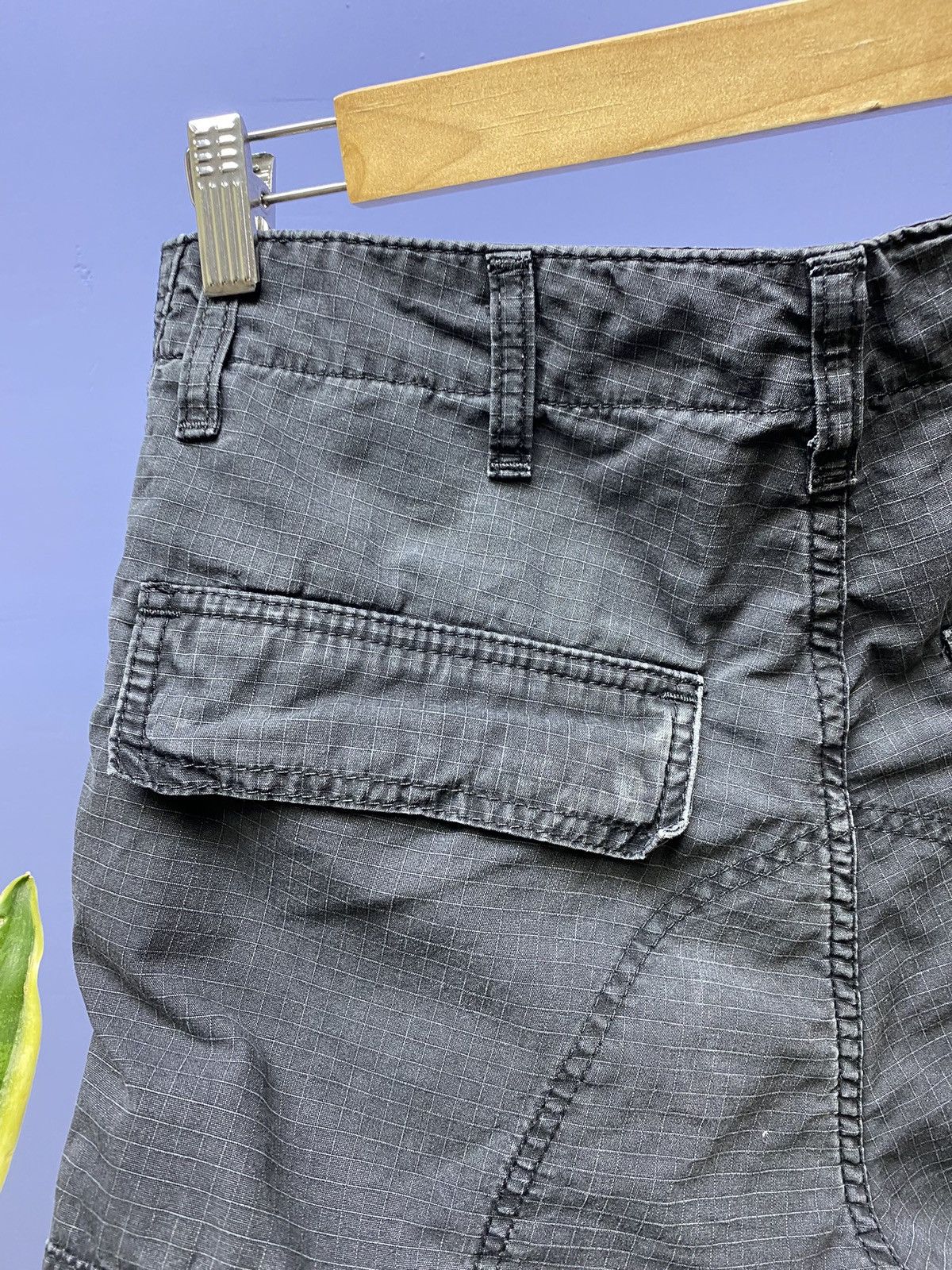 Carhartt × Vintage Carhartt Сanvas Faded Cargo Shorts Vintage Loose Baggy Size US 28 / EU 44 - 13 Thumbnail