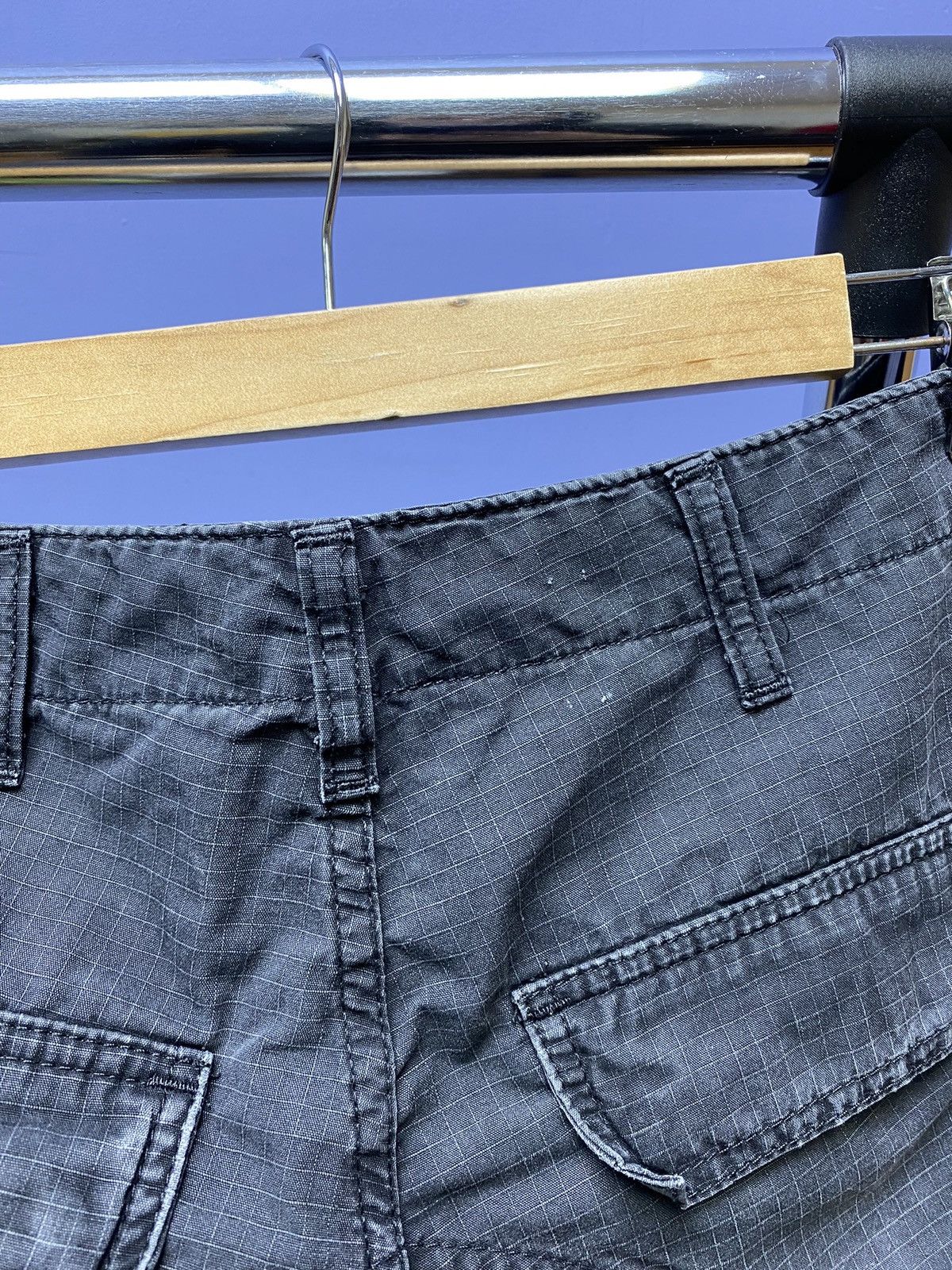 Carhartt × Vintage Carhartt Сanvas Faded Cargo Shorts Vintage Loose Baggy Size US 28 / EU 44 - 15 Thumbnail