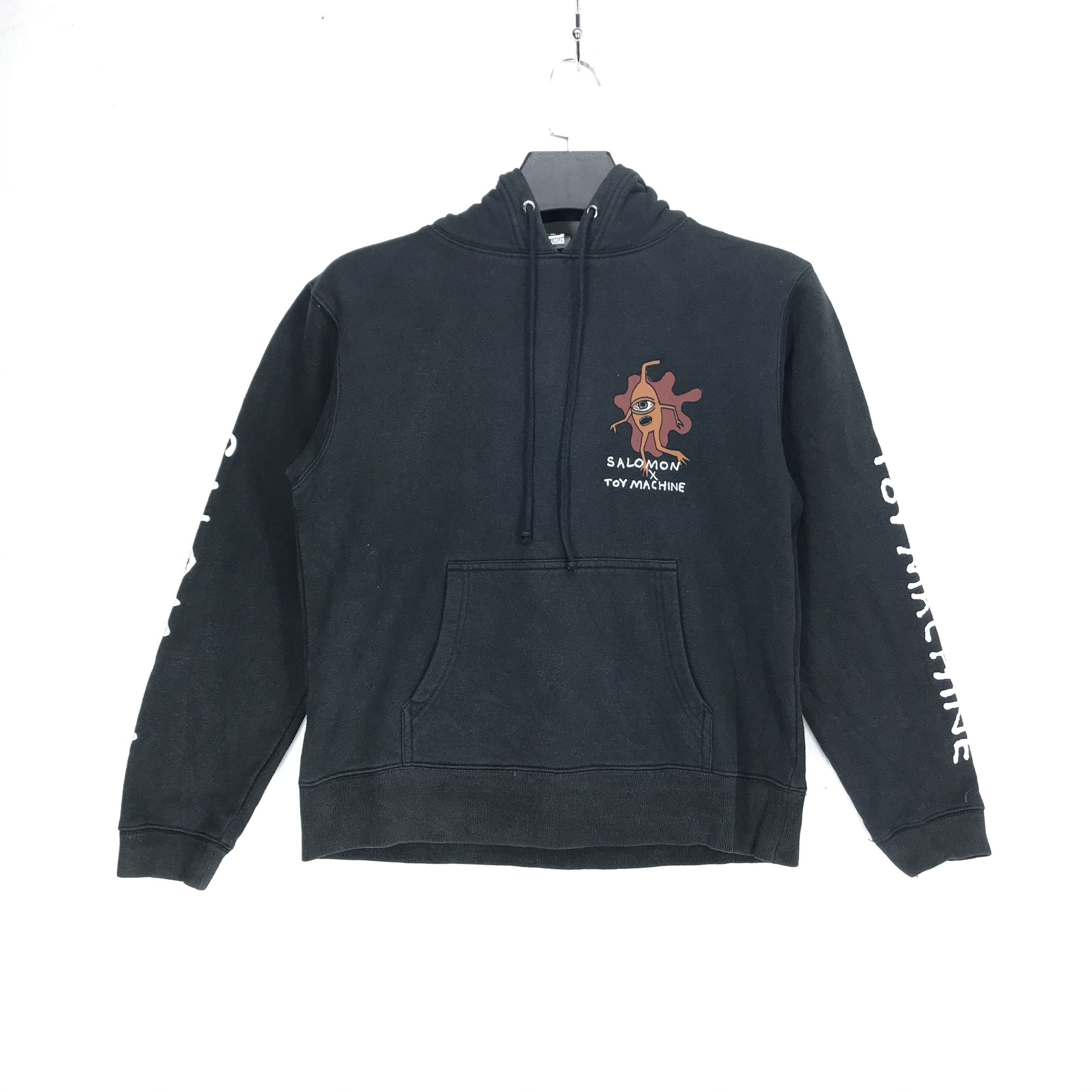 Salomon Salomon X Toy Machine Big Logo Pullover Hoodies #2802-108 Size S / US 4 / IT 40 - 1 Thumbnail