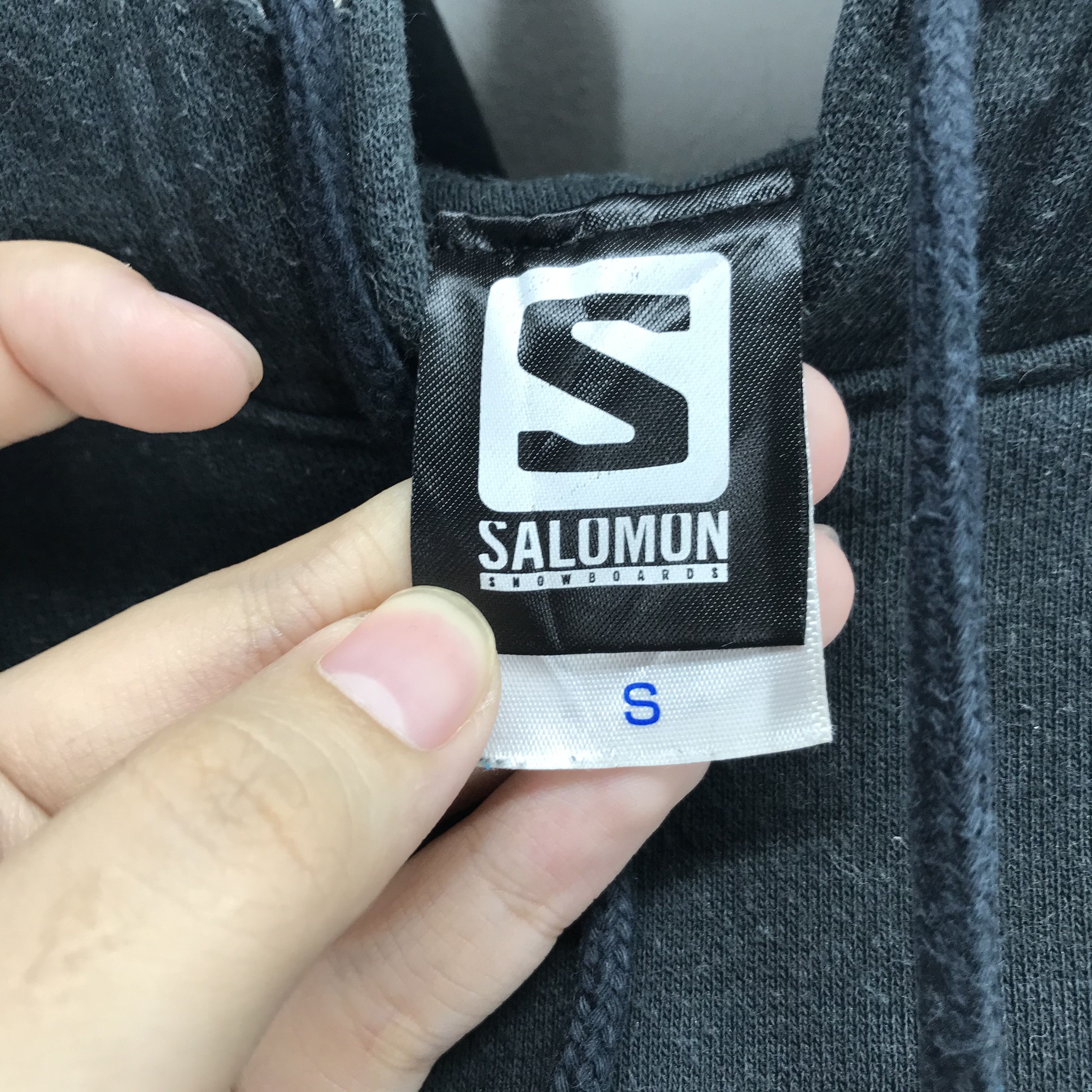 Salomon Salomon X Toy Machine Big Logo Pullover Hoodies #2802-108 Size S / US 4 / IT 40 - 7 Thumbnail
