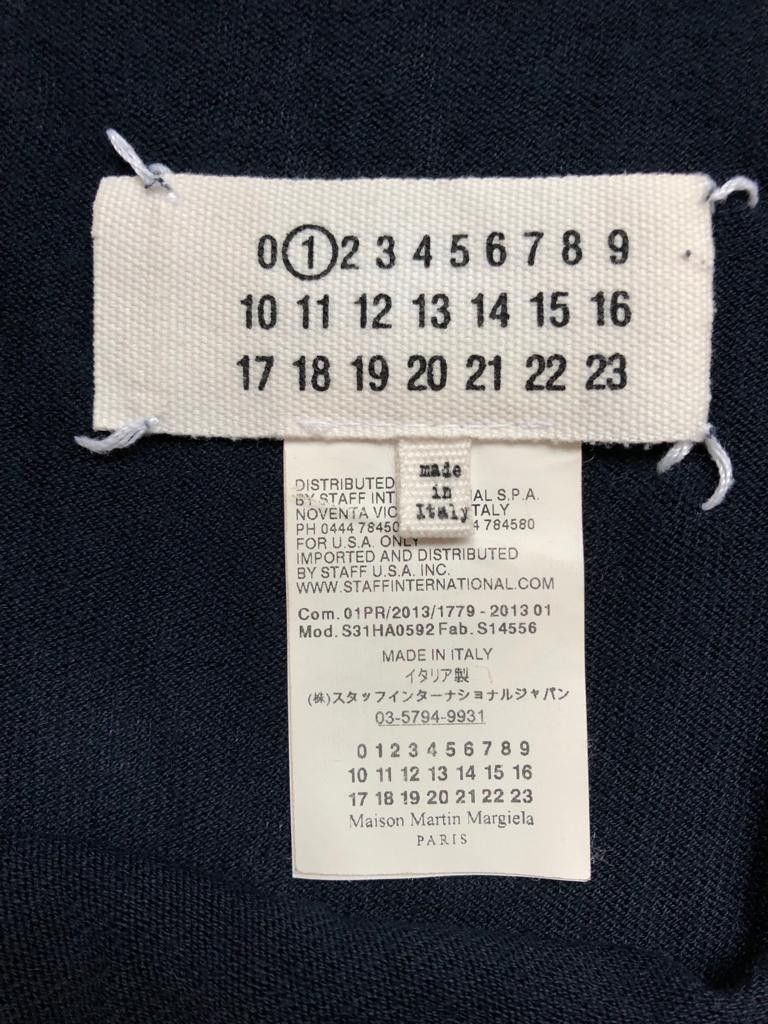 Maison Margiela ⚡️QUICK SALE⚡️2013 Maison Margiela Navy Star Shape Knit Size US XS / EU 42 / 0 - 3 Thumbnail