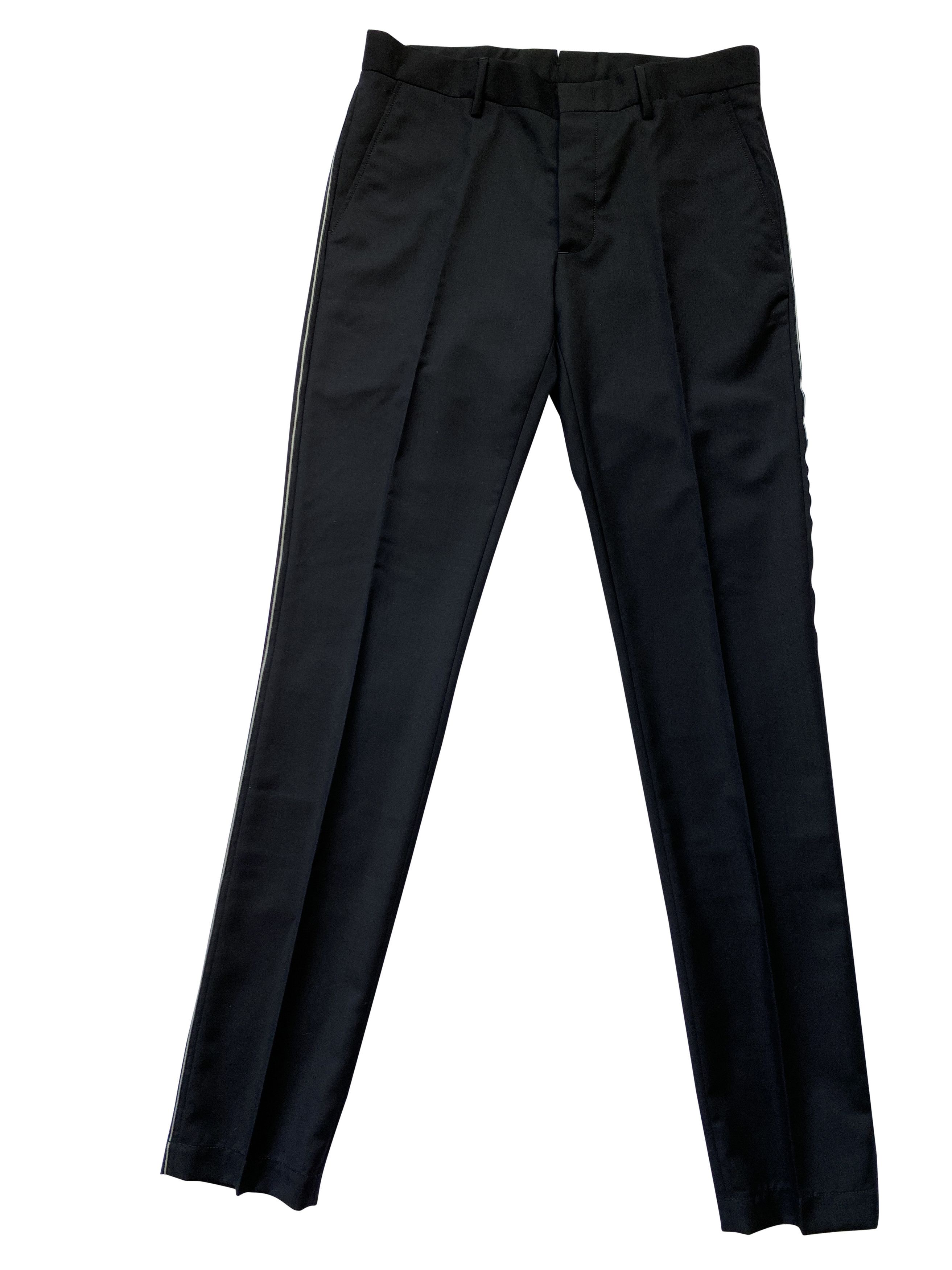Balenciaga ⚡️QUICK SALE⚡️SAMPLE Balenciaga Black Pants White Side Band Size US 32 / EU 48 - 1 Thumbnail