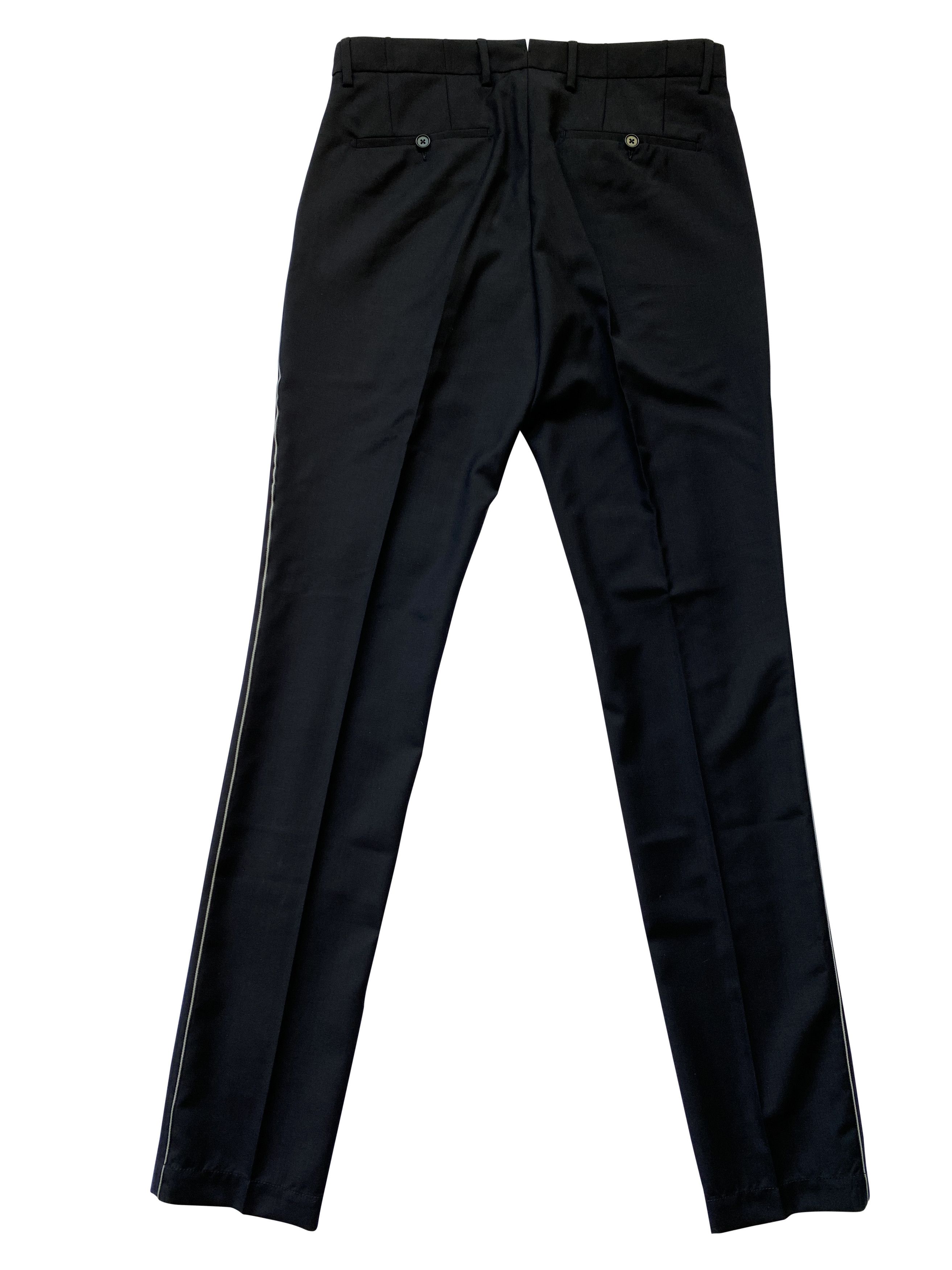 Balenciaga ⚡️QUICK SALE⚡️SAMPLE Balenciaga Black Pants White Side Band Size US 32 / EU 48 - 2 Thumbnail