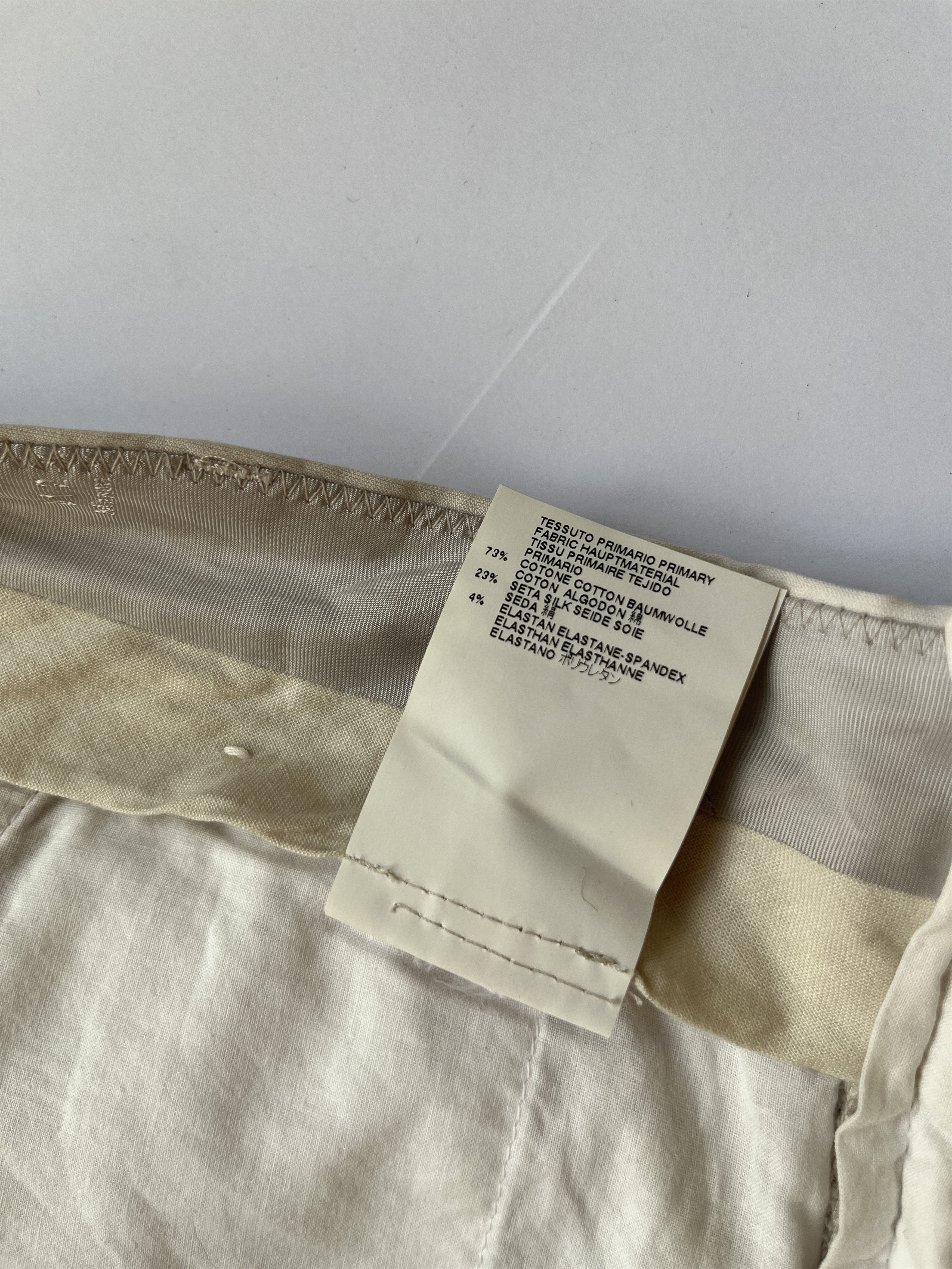 Maison Margiela ⚡️QUICK SALE⚡️2011 Maison Margiela Beige Pants Trousers Size 30" / US 8 / IT 44 - 6 Thumbnail