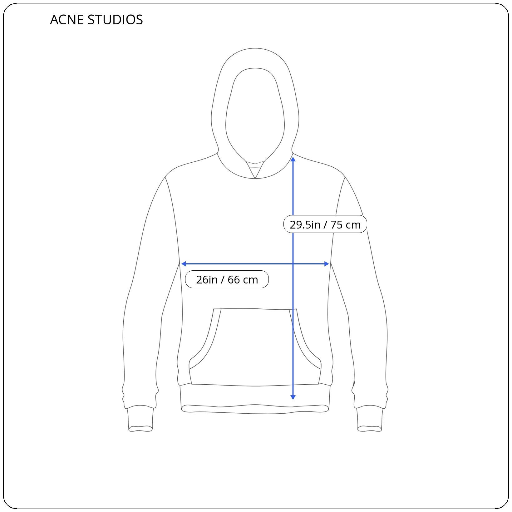 Acne Studios ⚡️QUICK SALE⚡️Acne Studios Grey Hoodie Sweater Size US M / EU 48-50 / 2 - 6 Thumbnail