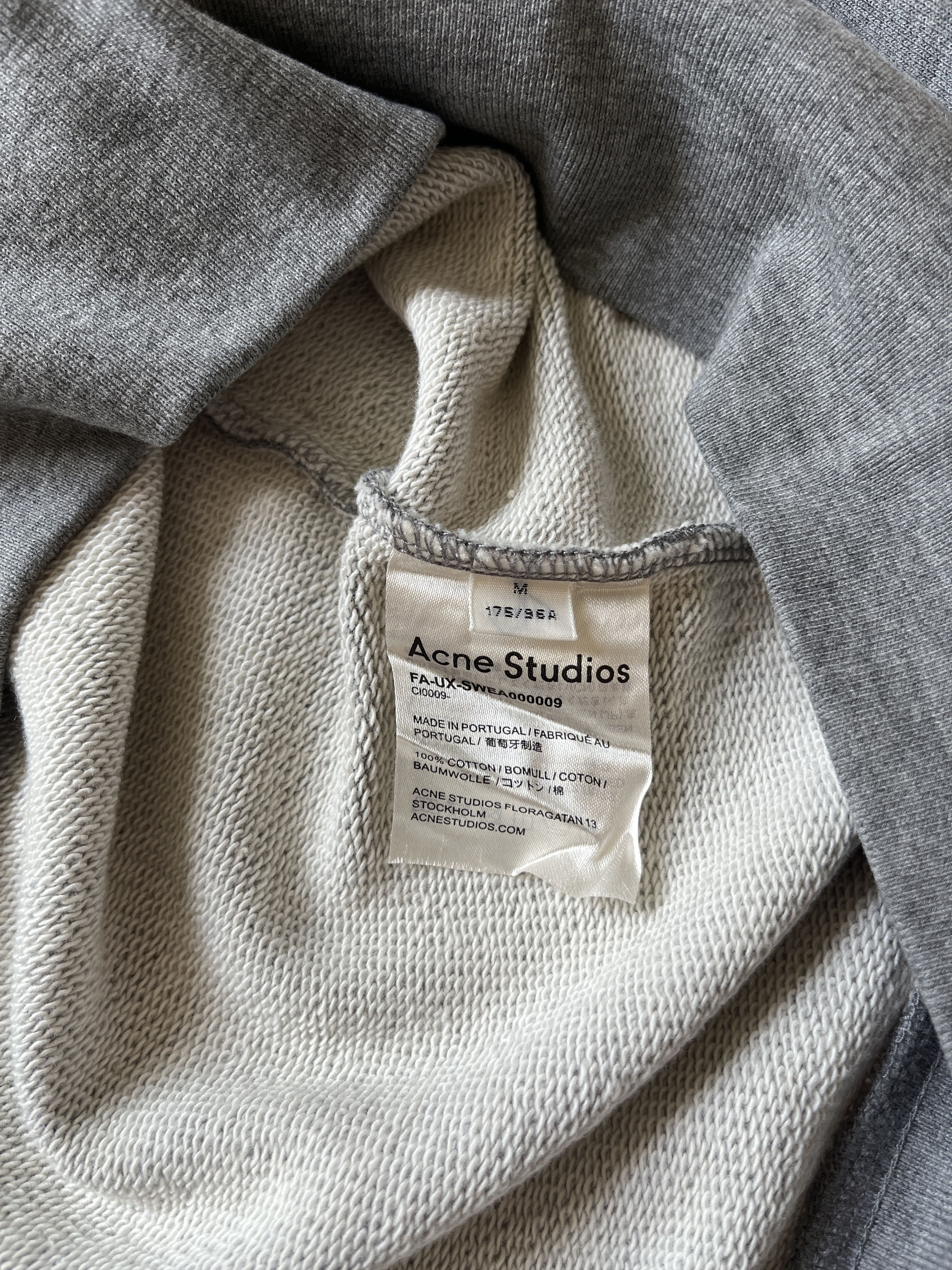 Acne Studios ⚡️QUICK SALE⚡️Acne Studios Grey Hoodie Sweater Size US M / EU 48-50 / 2 - 3 Thumbnail