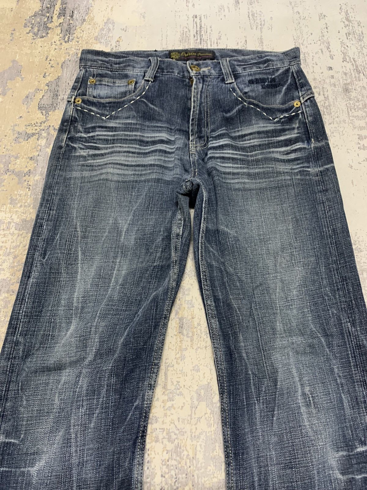 If Six Was Nine Japanese Brand Oririn Studded Streetwear Jeans 32x32 Size US 32 / EU 48 - 2 Thumbnail