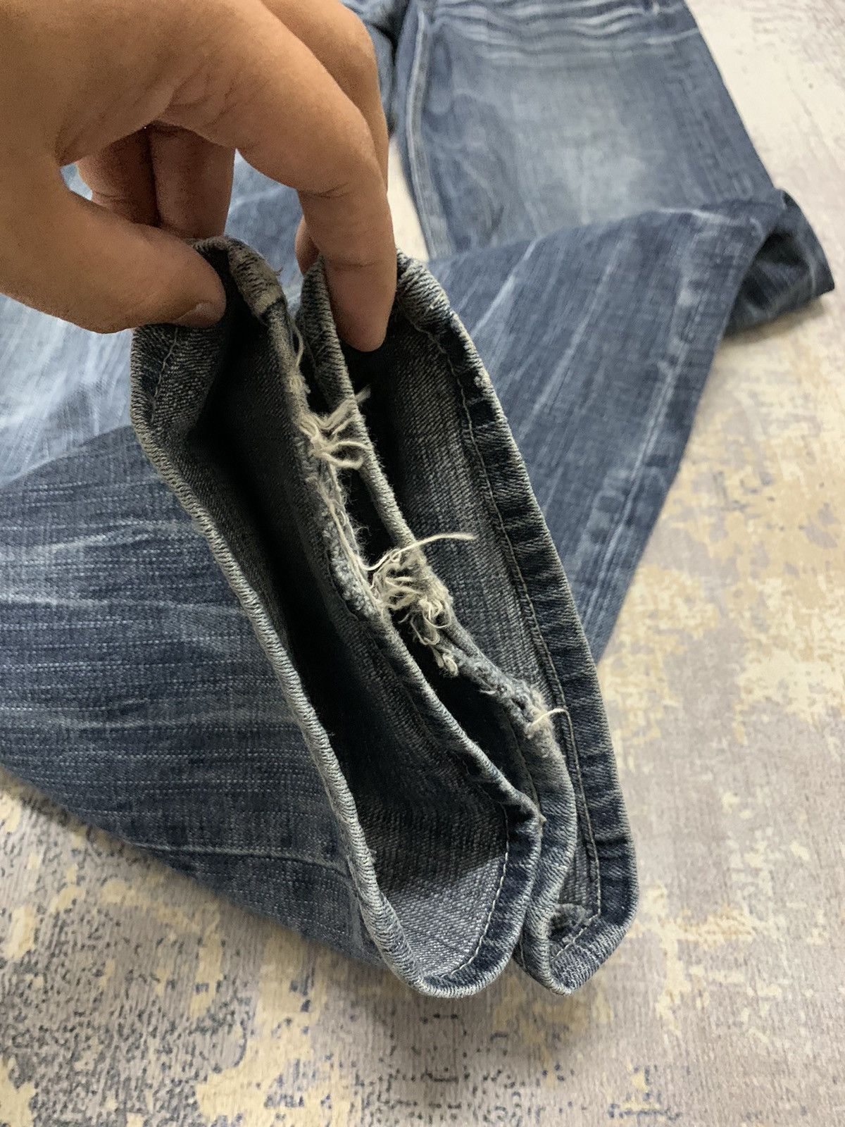 If Six Was Nine Japanese Brand Oririn Studded Streetwear Jeans 32x32 Size US 32 / EU 48 - 6 Thumbnail