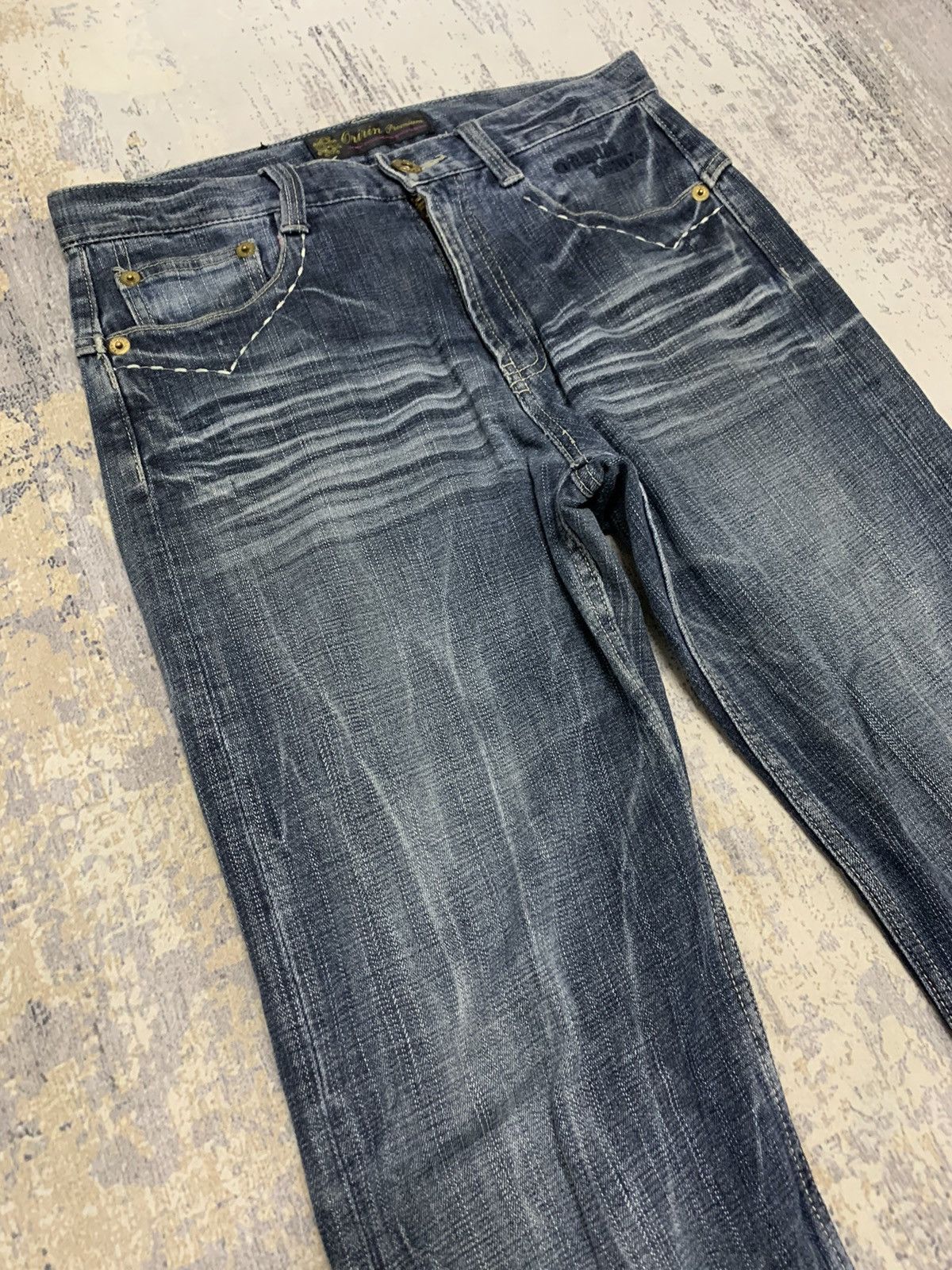 If Six Was Nine Japanese Brand Oririn Studded Streetwear Jeans 32x32 Size US 32 / EU 48 - 4 Thumbnail