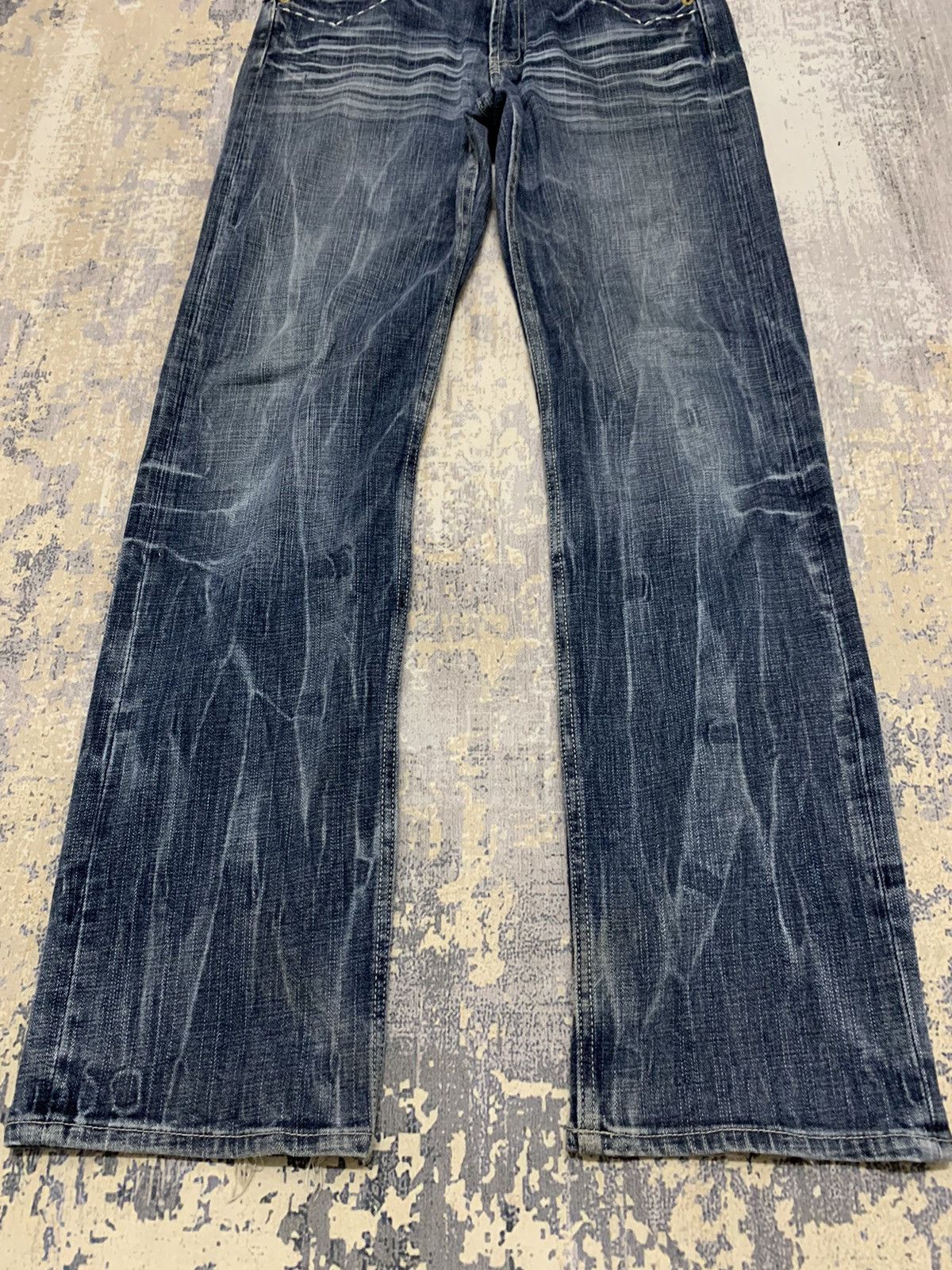 If Six Was Nine Japanese Brand Oririn Studded Streetwear Jeans 32x32 Size US 32 / EU 48 - 3 Thumbnail