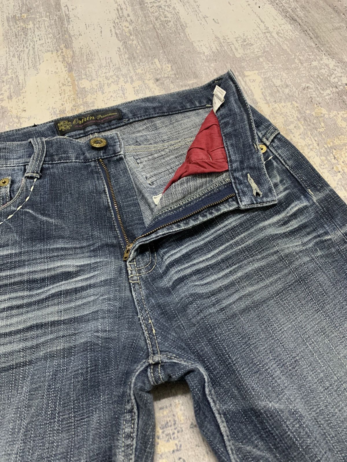 If Six Was Nine Japanese Brand Oririn Studded Streetwear Jeans 32x32 Size US 32 / EU 48 - 7 Thumbnail