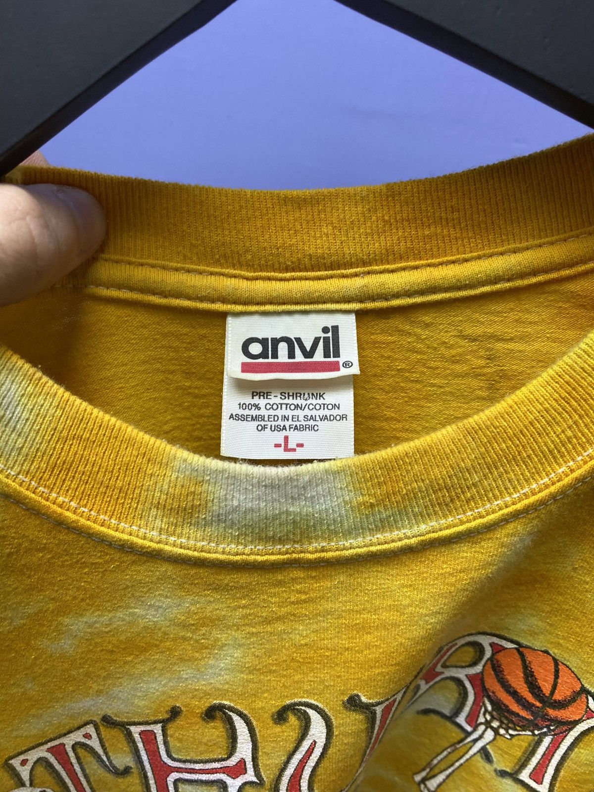 Grateful Dead × Vintage Grateful Dead X Lithuania BasketBall Tie Dye Tshirt Size US L / EU 52-54 / 3 - 14 Thumbnail