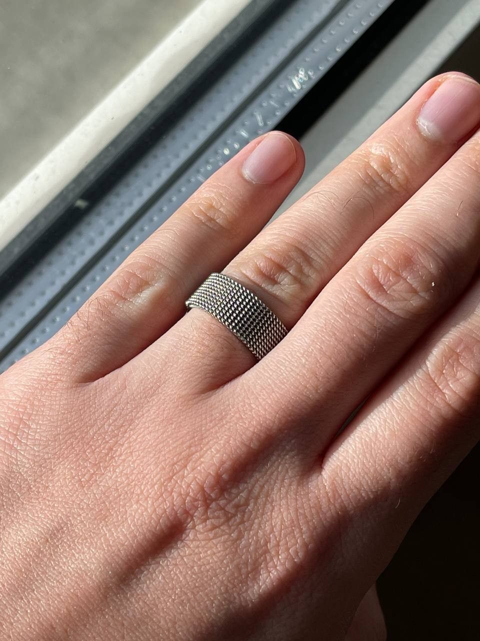 Jewelry Woven Mesh Ring Size ONE SIZE - 1 Thumbnail