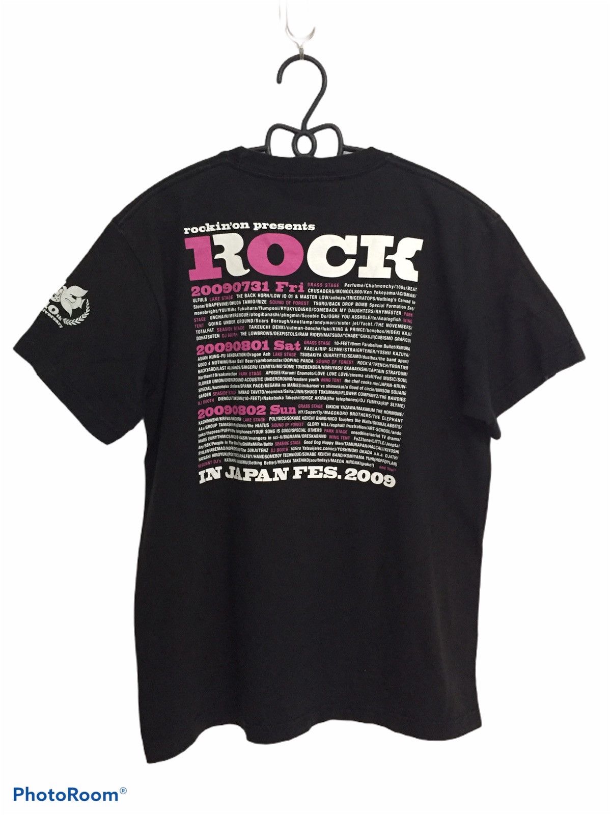 Japanese Brand Rock On Japan Fes. 2009 Tee Size US M / EU 48-50 / 2 - 2 Thumbnail