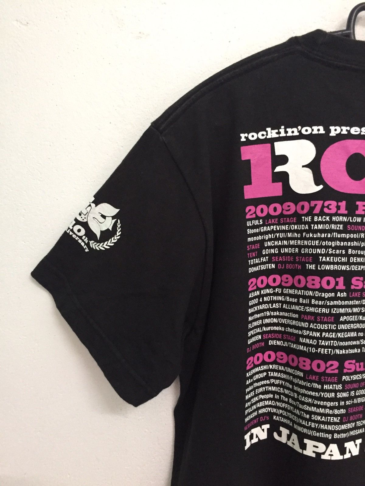 Japanese Brand Rock On Japan Fes. 2009 Tee Size US M / EU 48-50 / 2 - 7 Thumbnail