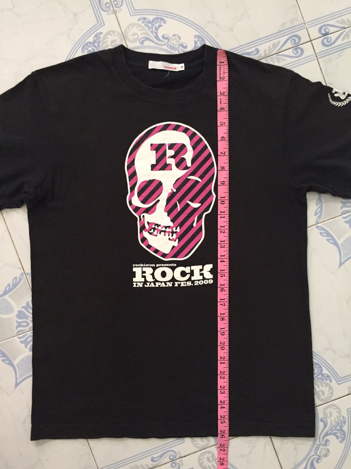 Japanese Brand Rock On Japan Fes. 2009 Tee Size US M / EU 48-50 / 2 - 17 Thumbnail