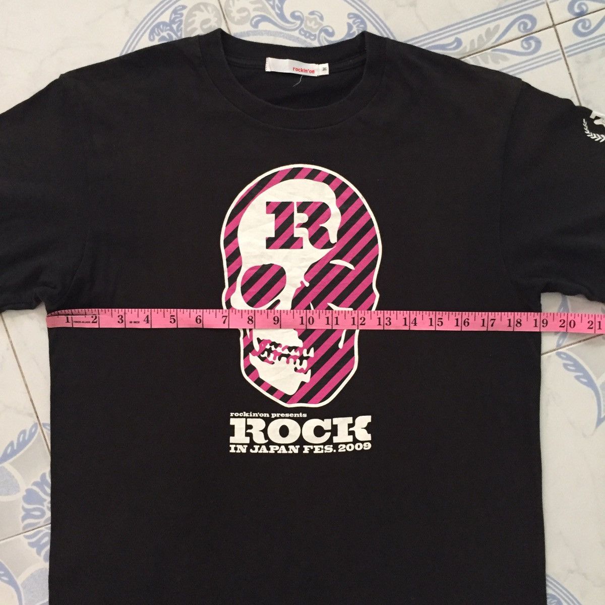 Japanese Brand Rock On Japan Fes. 2009 Tee Size US M / EU 48-50 / 2 - 15 Thumbnail