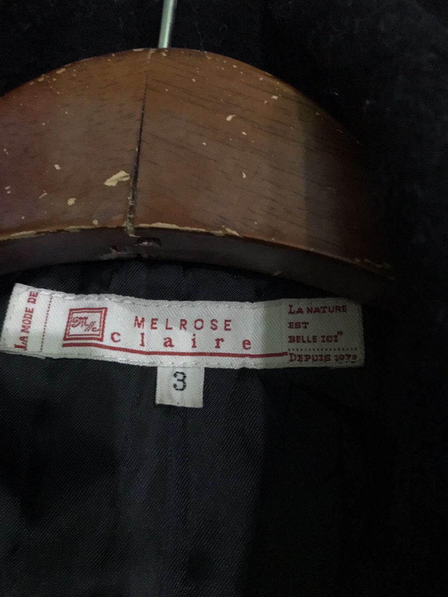 Melrose Melrose Wool Trench Coat Size S / US 4 / IT 40 - 2 Thumbnail