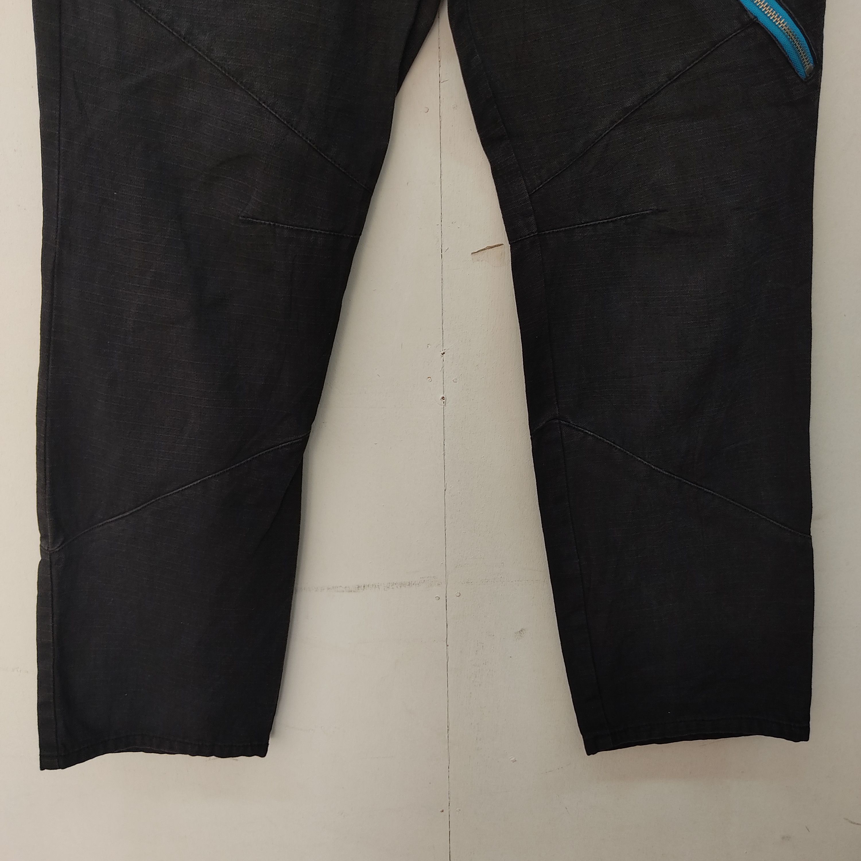Japanese Brand Amp By Manydope Seditionaries Multipocket Blue Cargo Pant Size US 32 / EU 48 - 5 Thumbnail